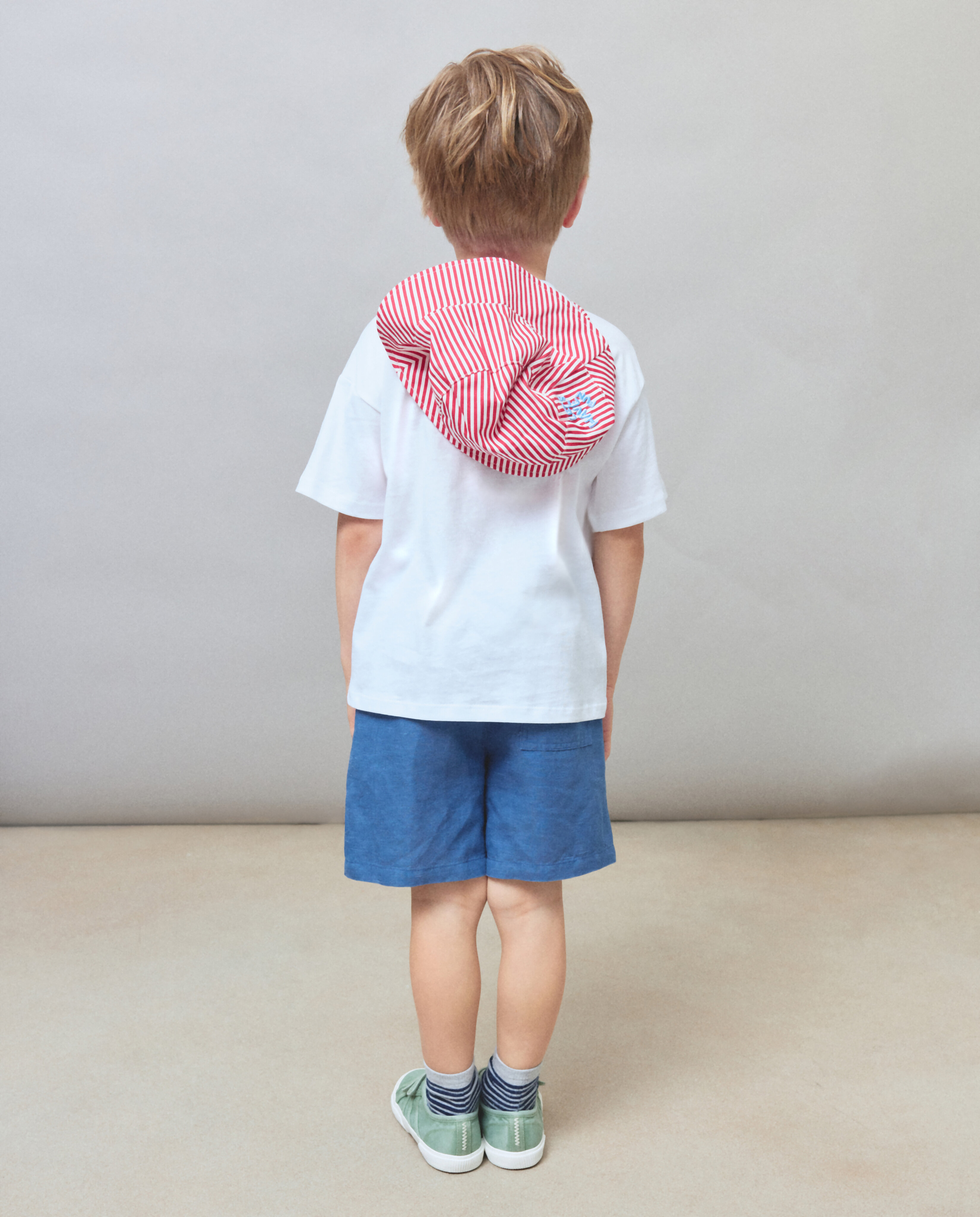 Camiseta manga corta fantasía gráfico parches de niño - Kids El Corte Inglés - Blanco Blanco-3