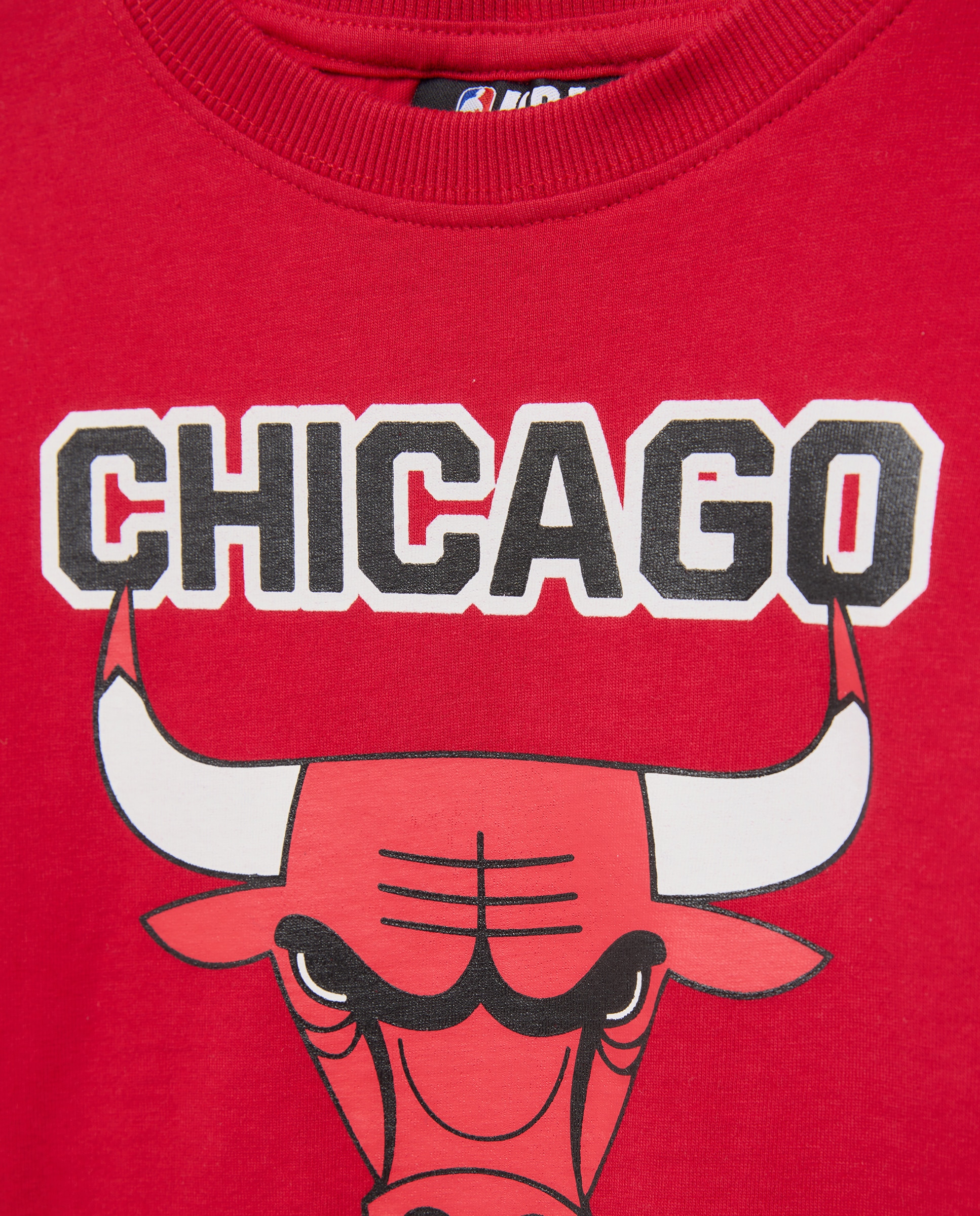 Camiseta manga corta licencia NBA CHICAGO BULLS de niño - Kids El Corte Inglés - Rojo Rojo-5