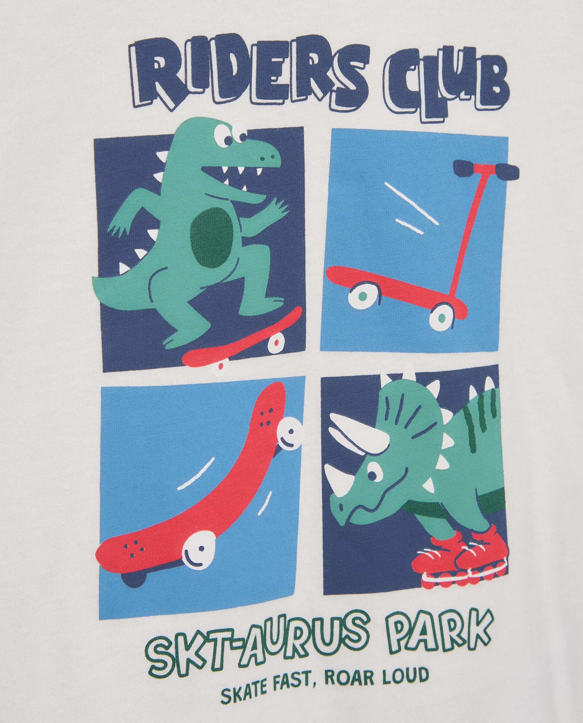 Camiseta manga larga walter print de niño - Kids El Corte Inglés - Blanco Blanco-5
