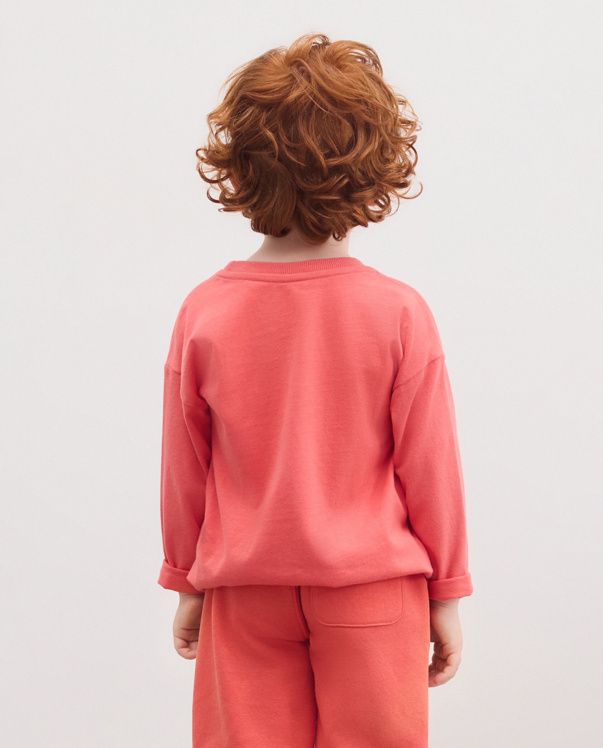 Camiseta manga larga walter print de niño - Kids El Corte Inglés - Rojo Rojo-3
