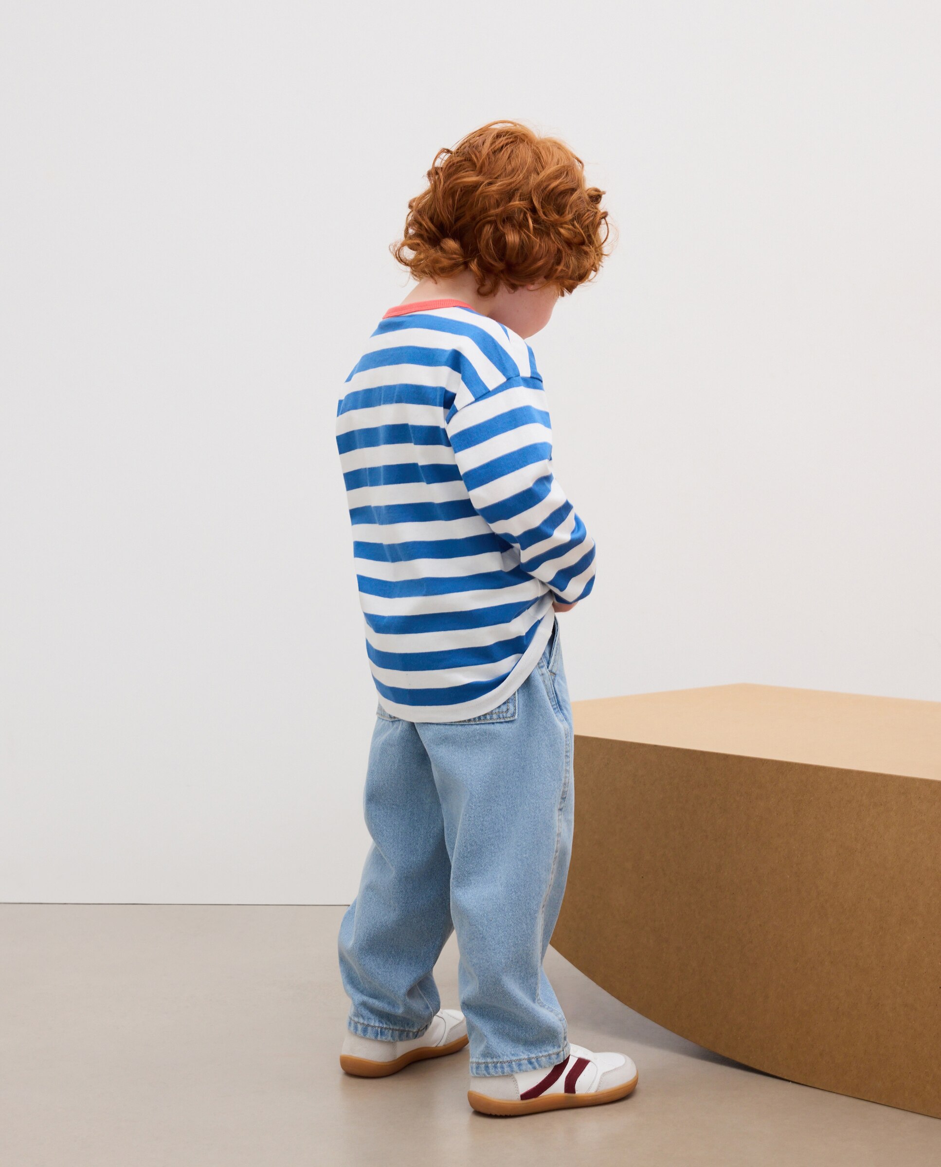 Camiseta manga larga rayas de niño - Kids El Corte Inglés - Azul Azul-3