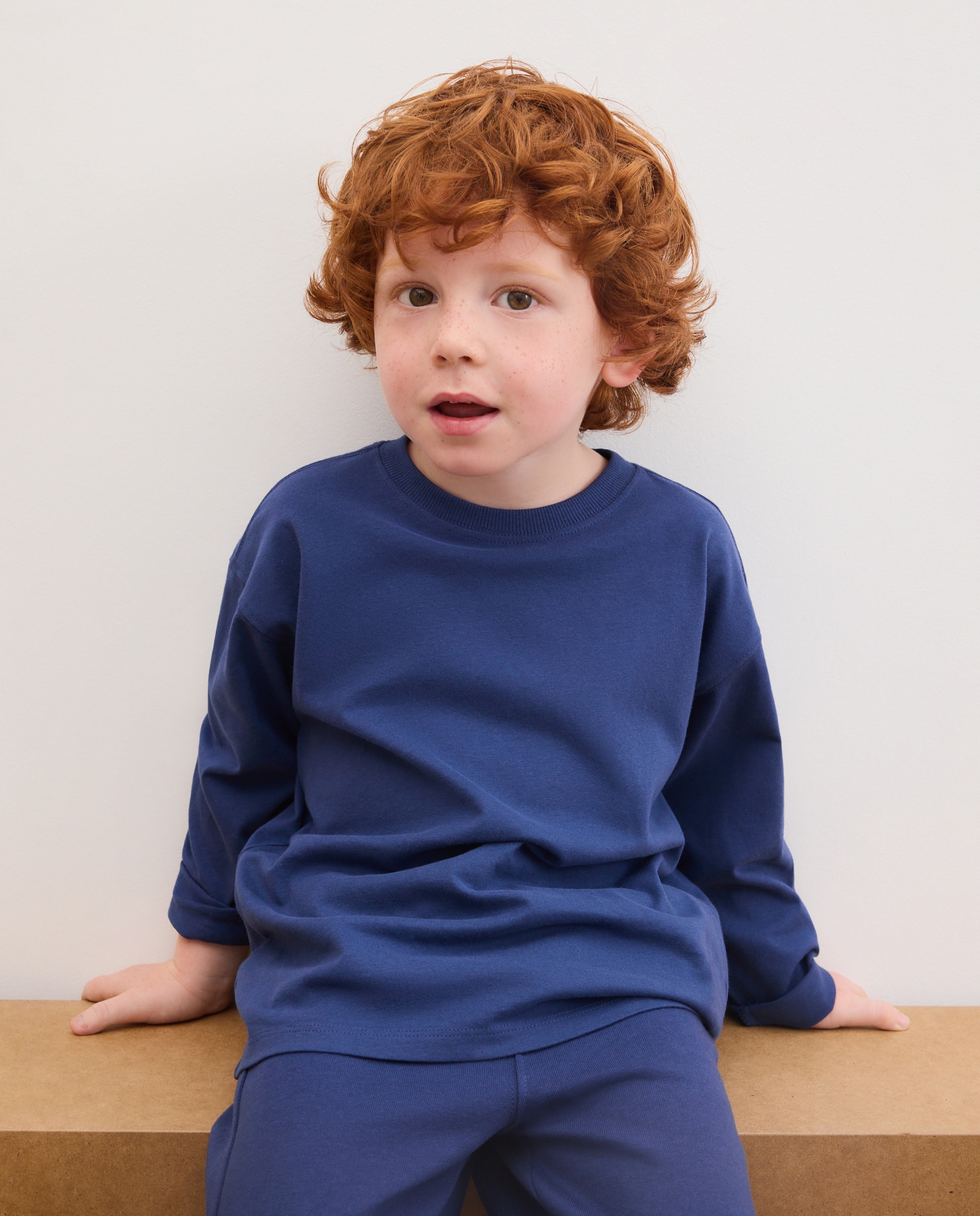 Pack camisetas básicas de niño cuello caja y manga larga - Kids El Corte Inglés - Multicolor Multicolor-4