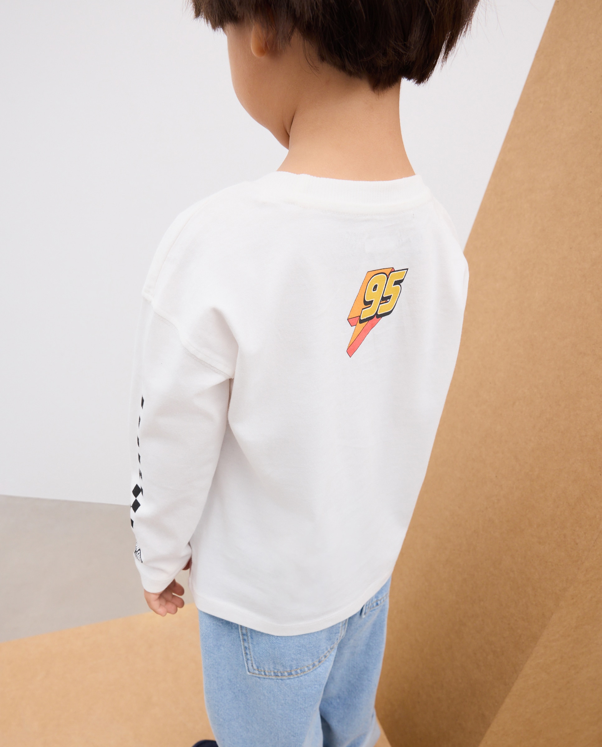 Camiseta manga larga Cars de niño - Kids El Corte Inglés - Blanco Blanco-3