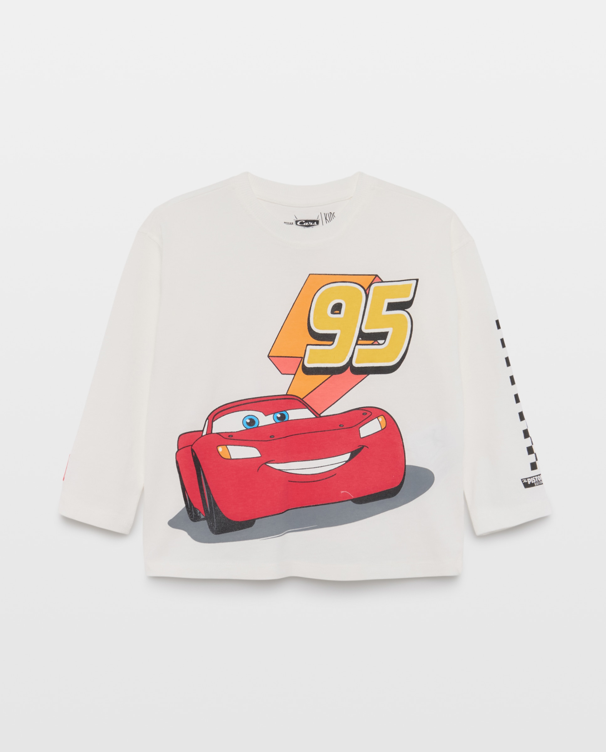 Camiseta manga larga Cars de niño - Kids El Corte Inglés - Blanco Blanco-4