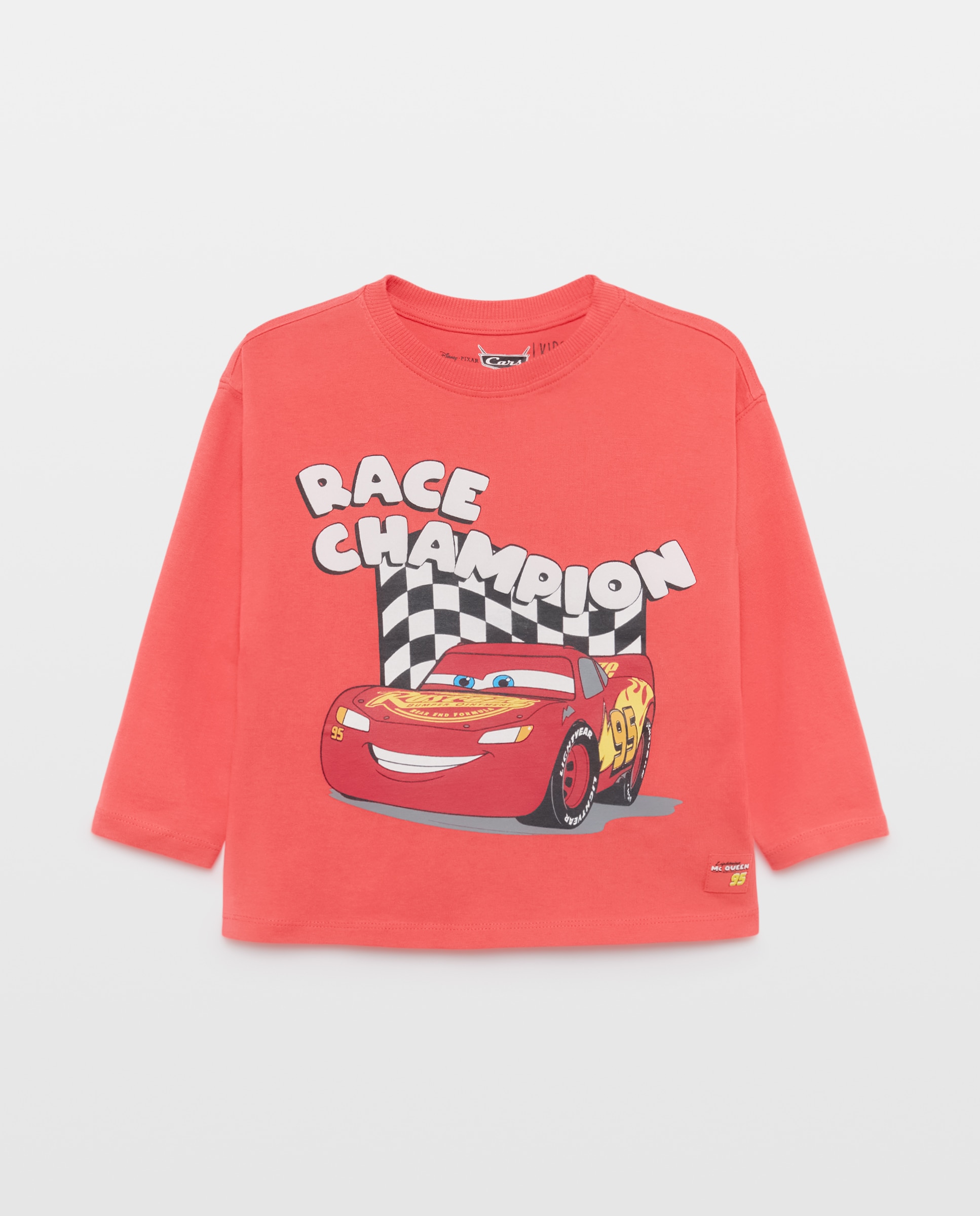 Camiseta manga larga Cars de niño - Kids El Corte Inglés - Rojo Rojo-4