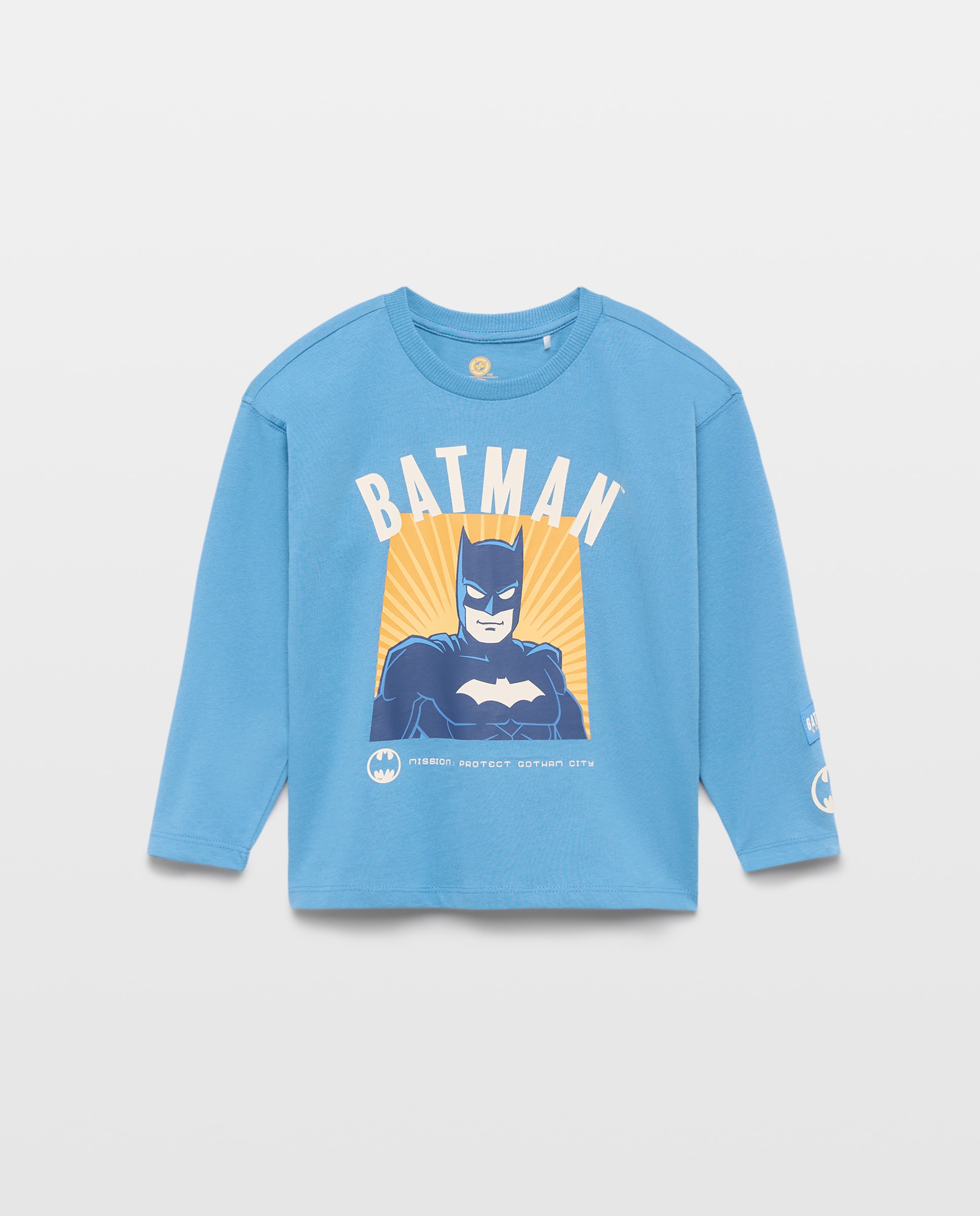 Camiseta manga larga Batman de niño - Kids El Corte Inglés - Azul marino Azul marino-4