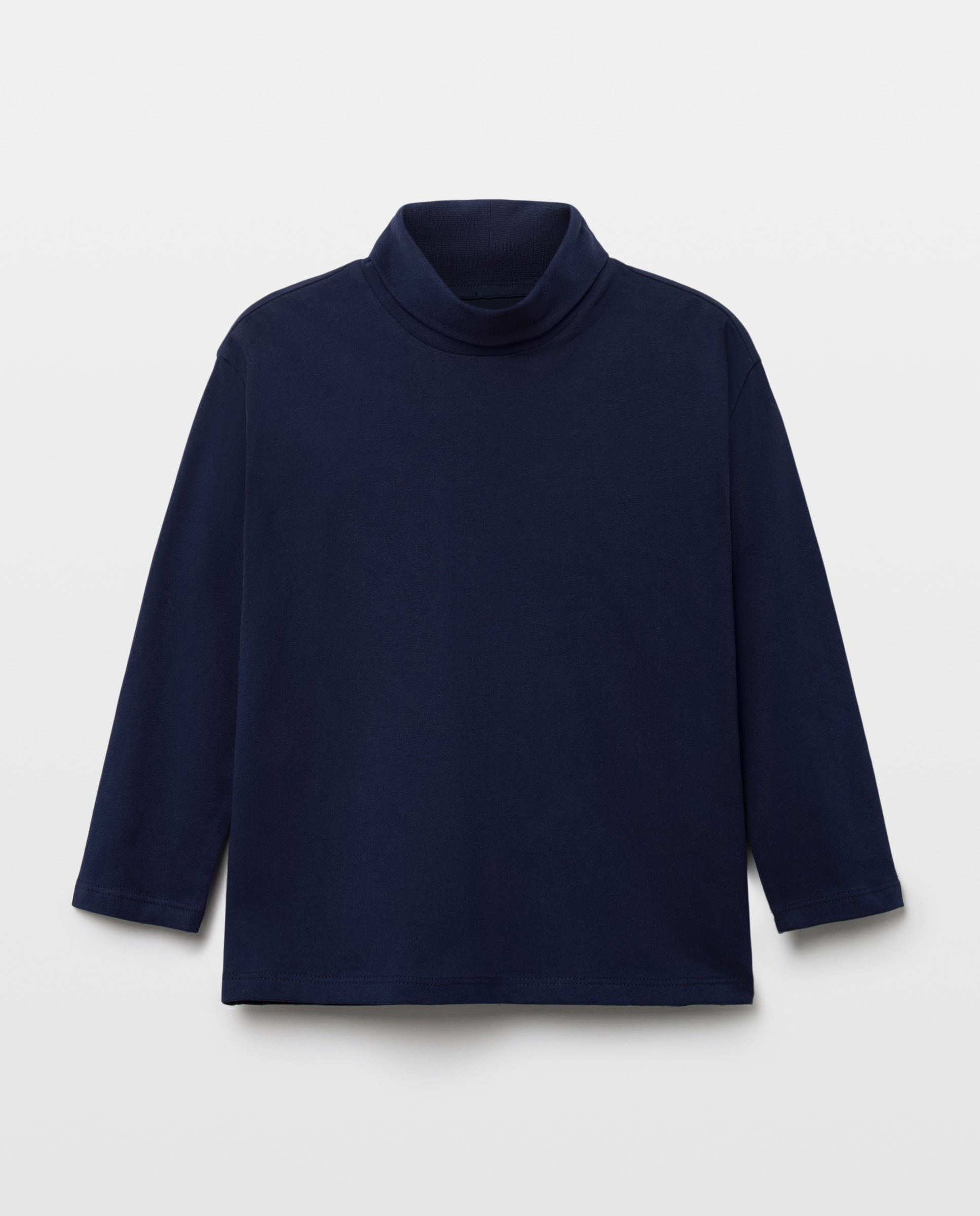 Camiseta lisa manga larga de niño - Kids El Corte Inglés - Azul marino Azul marino-1