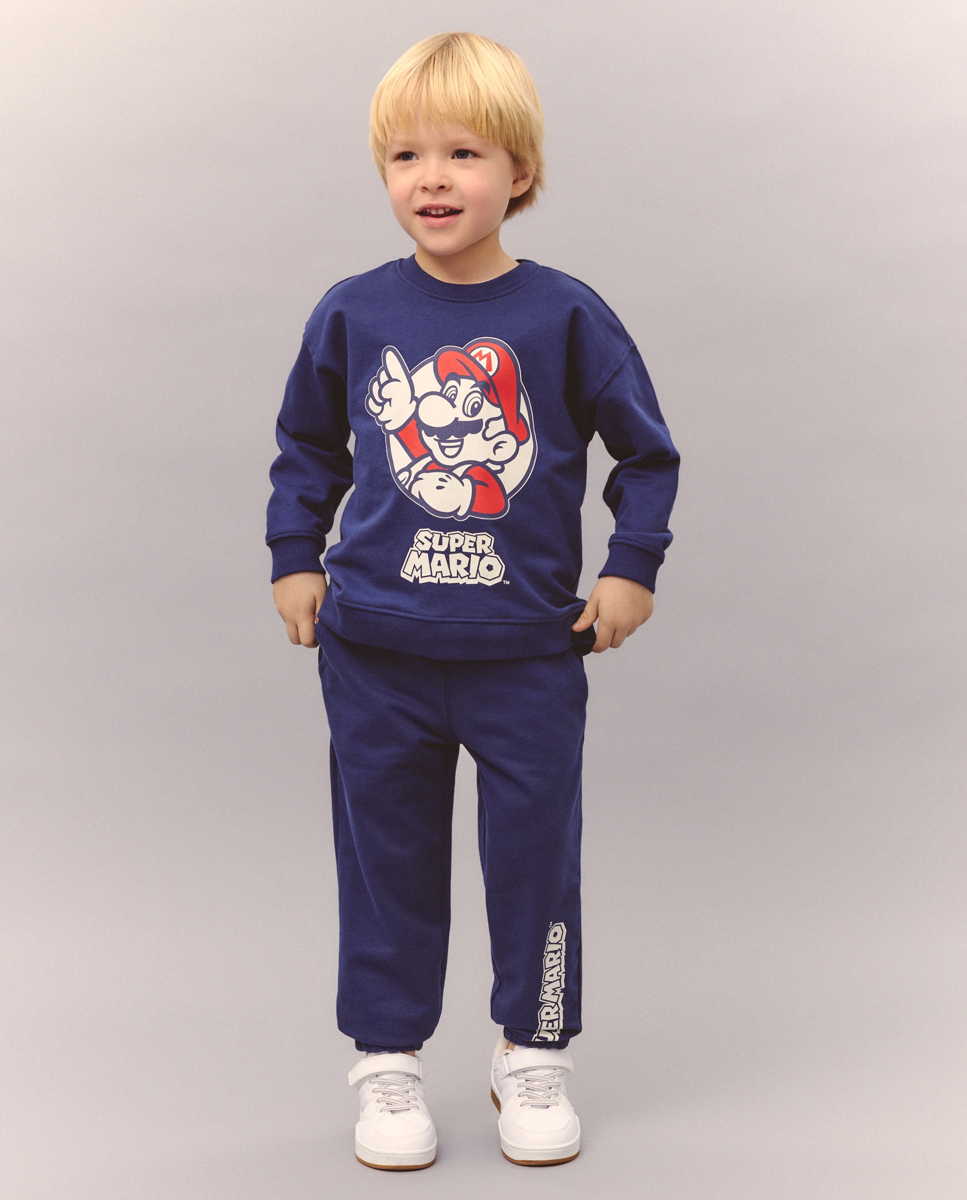 Imagem 0 de Conjunto de 2 Peças com Estampado Mario Bros