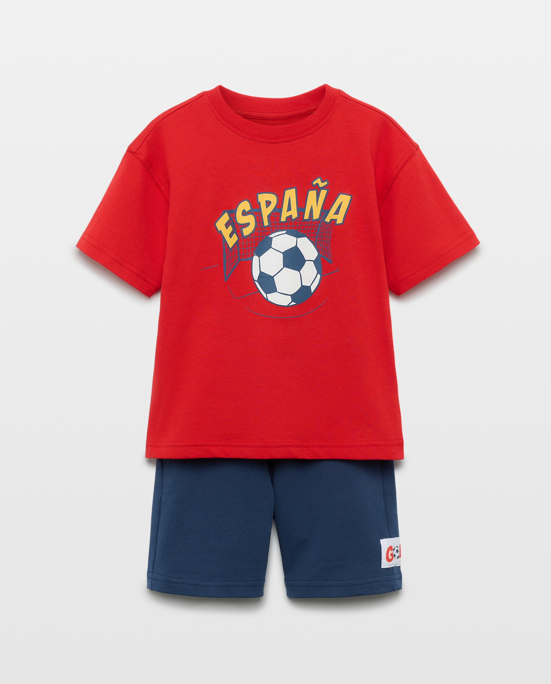 Conjunto de 2 Peças Curto Mundial para Criança Kids El Corte Inglés Azul-marinho-4