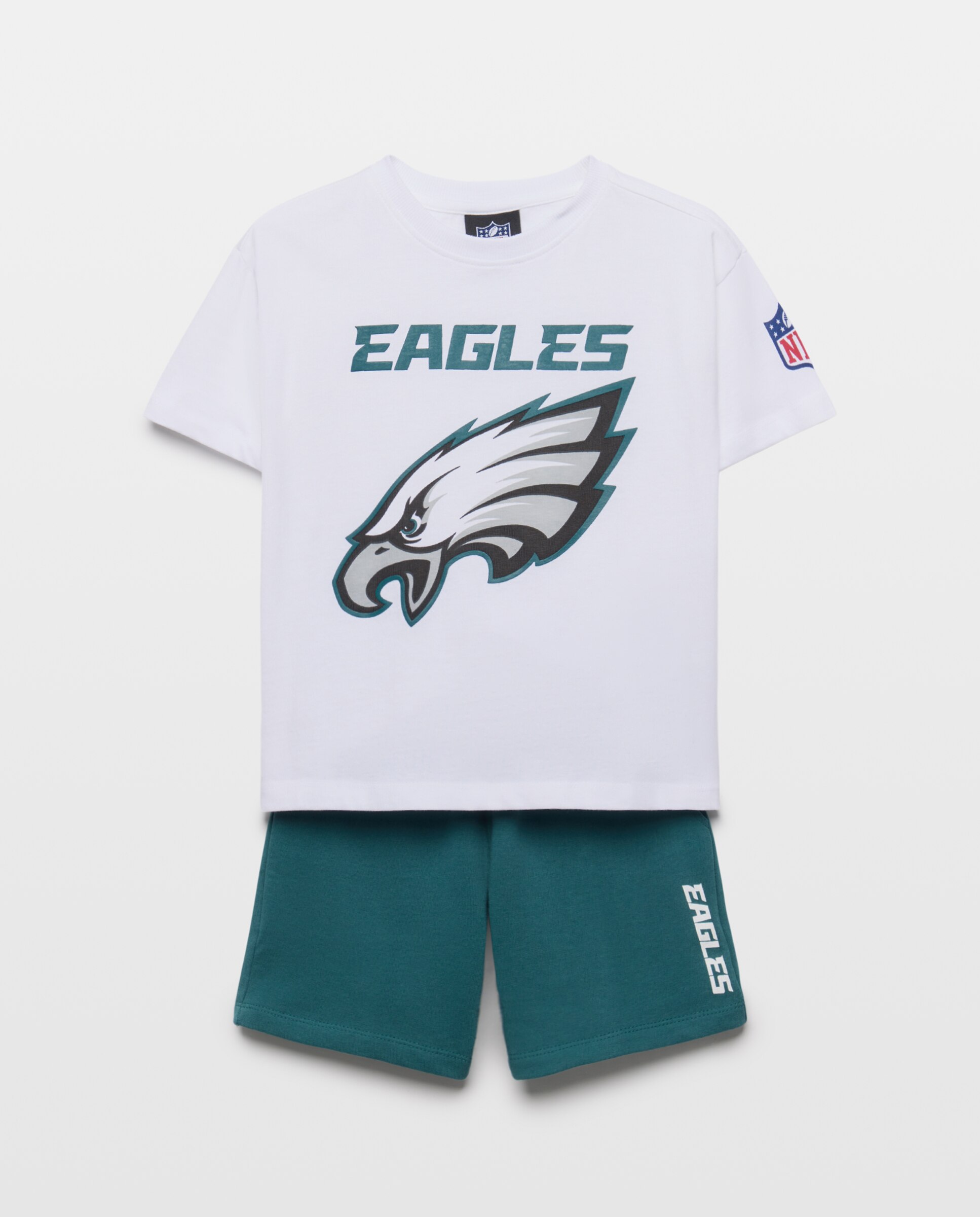 Conjunto de 2 piezas para niño licencia NFL EAGLES - Kids El Corte Inglés - Blanco Blanco-4