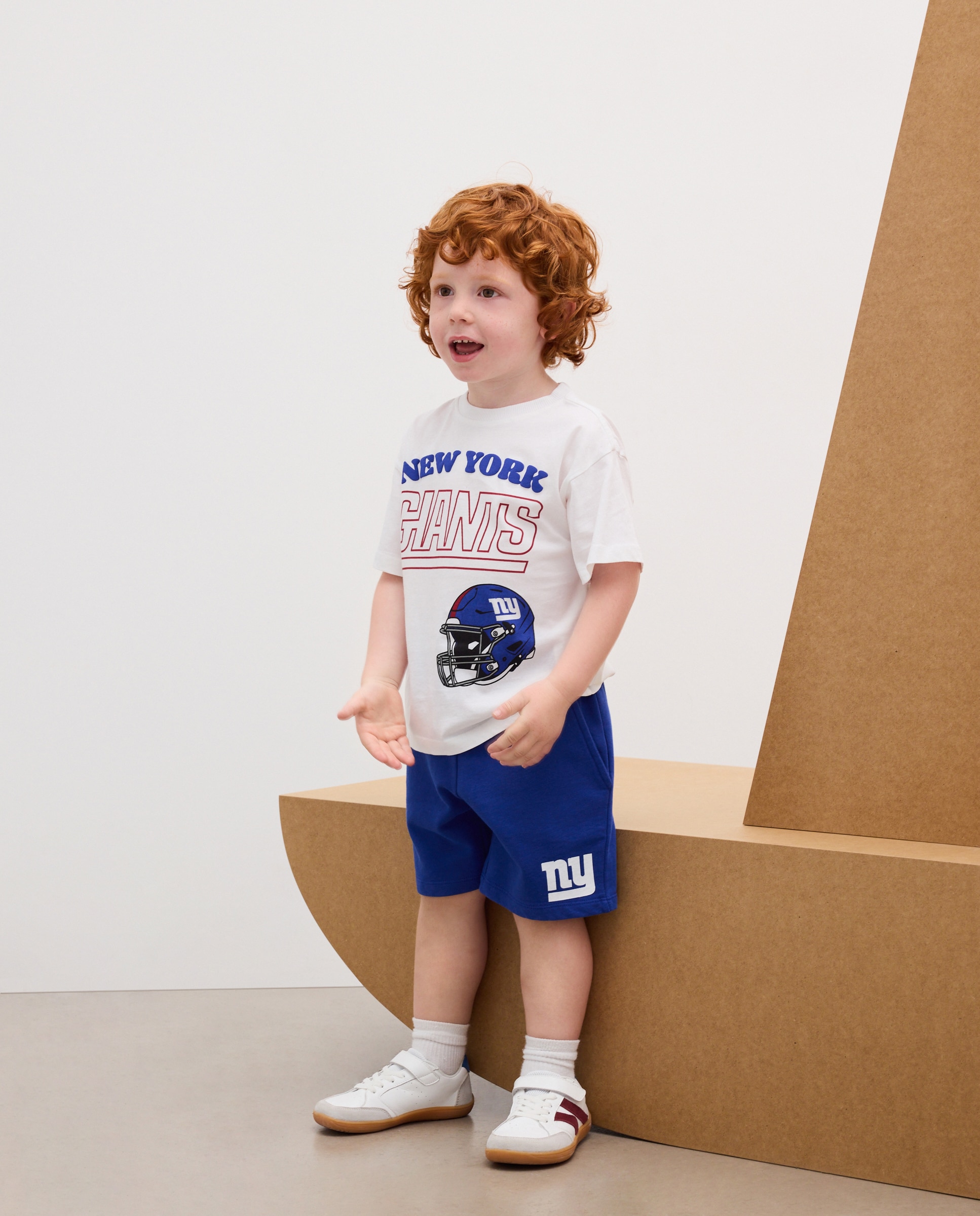 Imagen 1 de Conjunto de 2 piezas para niño licencia NFL GIANTS - Kids El Corte Inglés - Blanco Blanco