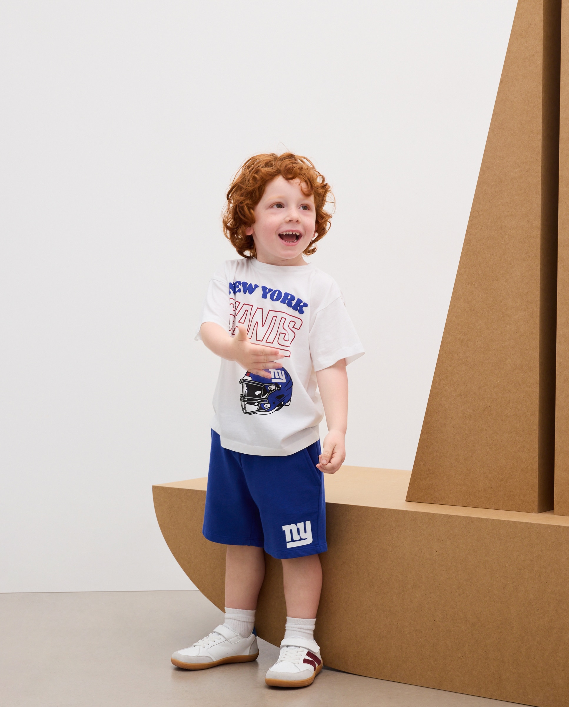 Imagen 2 de Conjunto de 2 piezas para niño licencia NFL GIANTS - Kids El Corte Inglés - Blanco Blanco