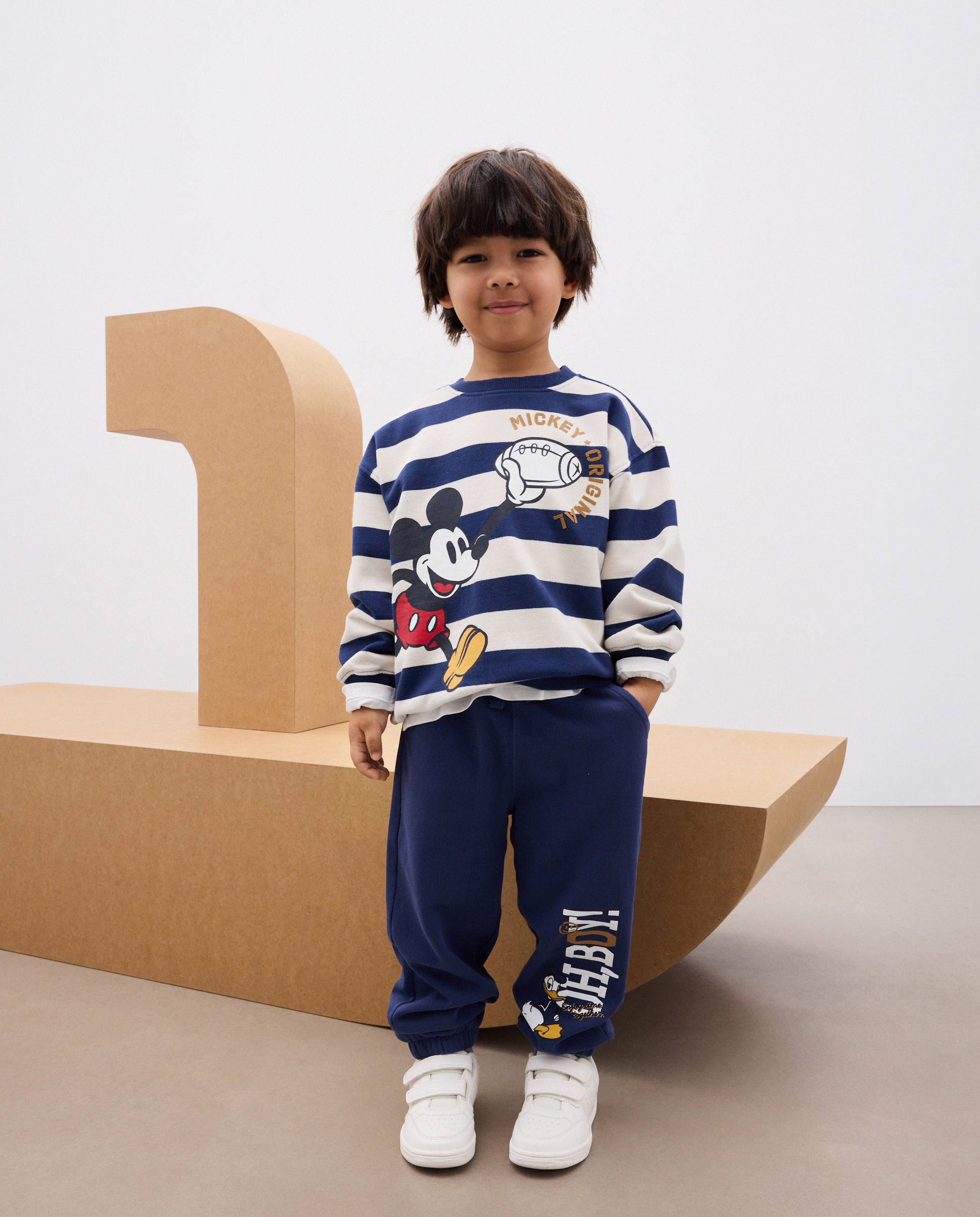 Conjunto de 2 piezas Mickey de niño - Kids El Corte Inglés - Azul marino Azul marino-1
