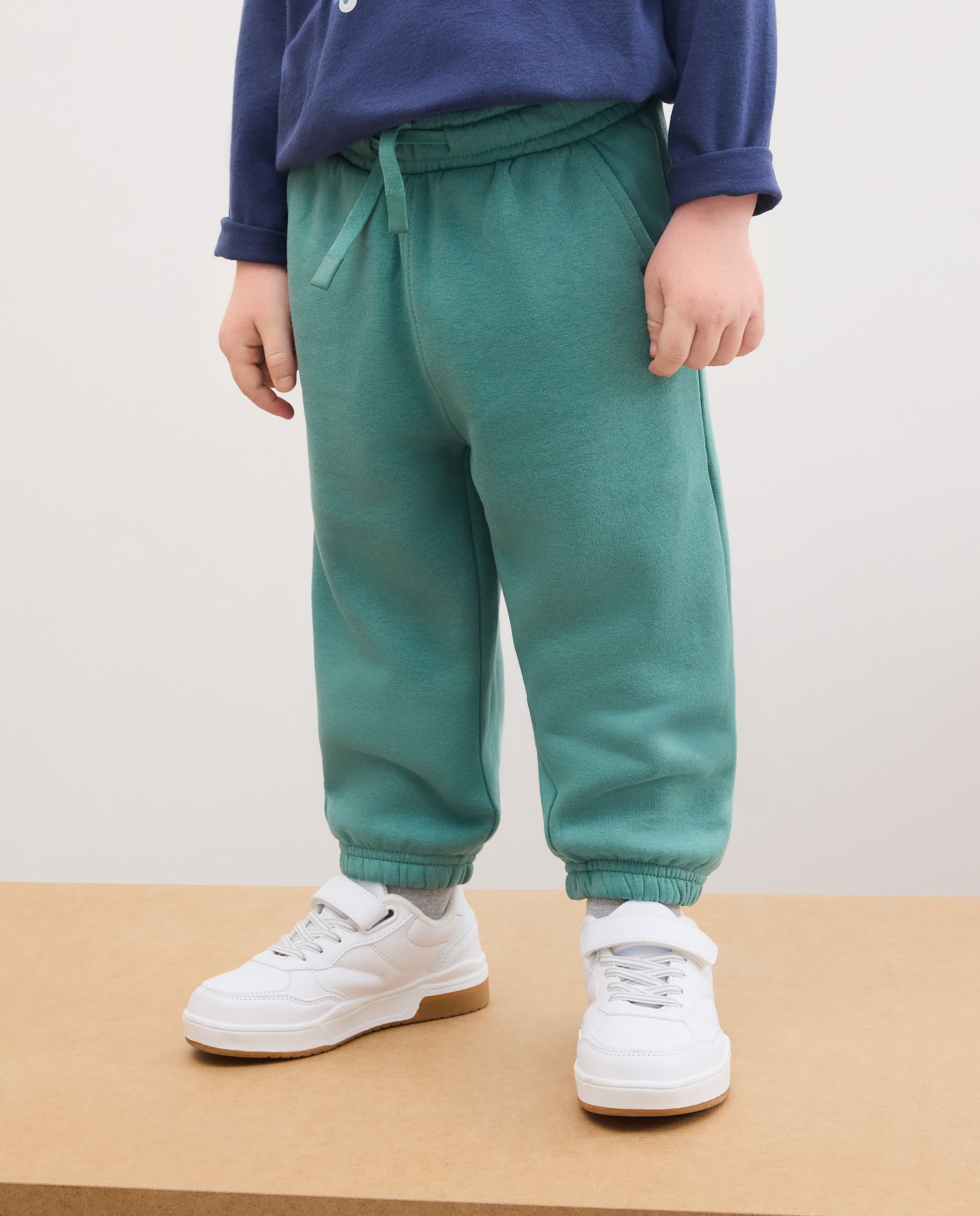 Pantalón felpa de niño - Kids El Corte Inglés - Verde Verde-2