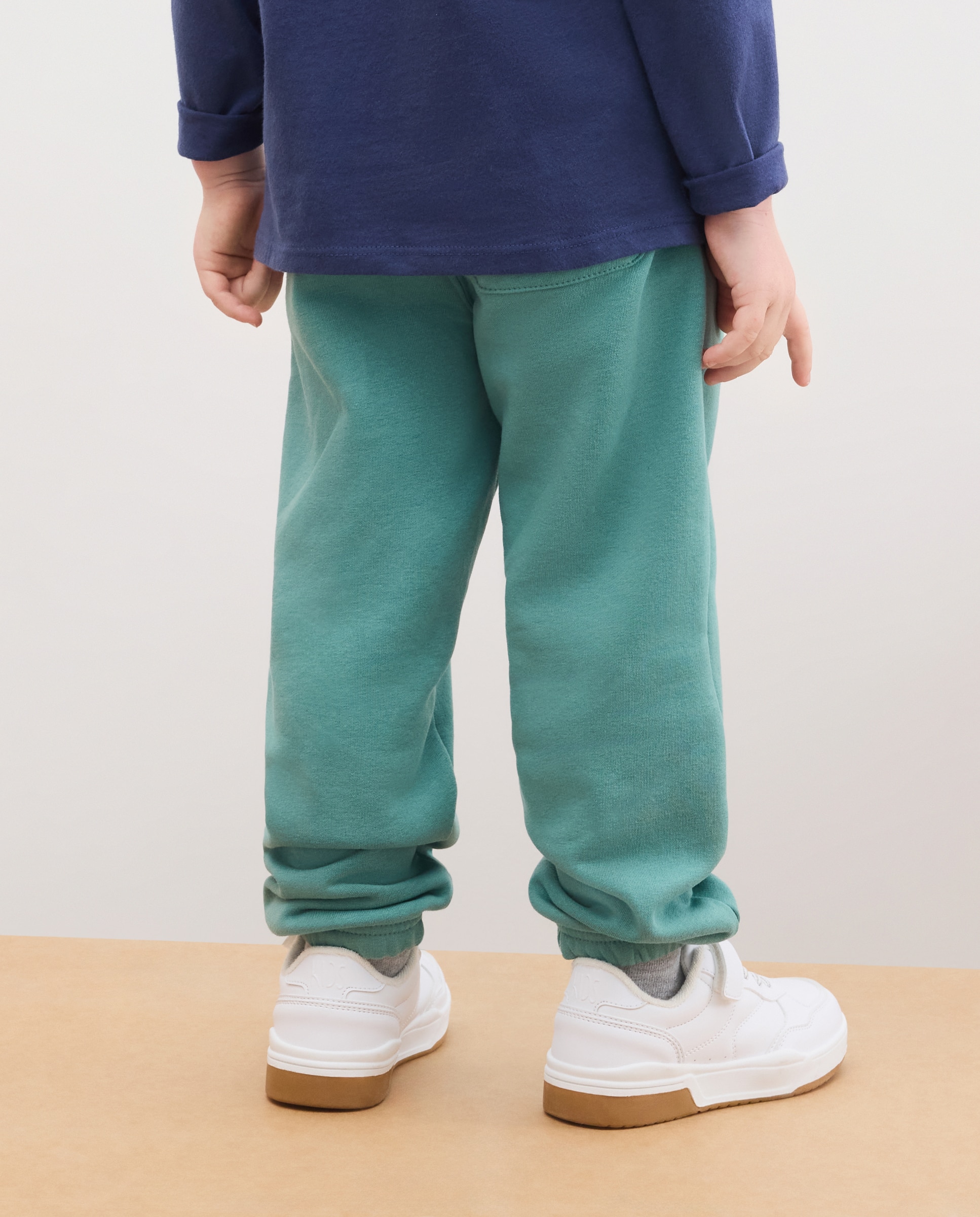 Pantalón felpa de niño - Kids El Corte Inglés - Verde Verde-3