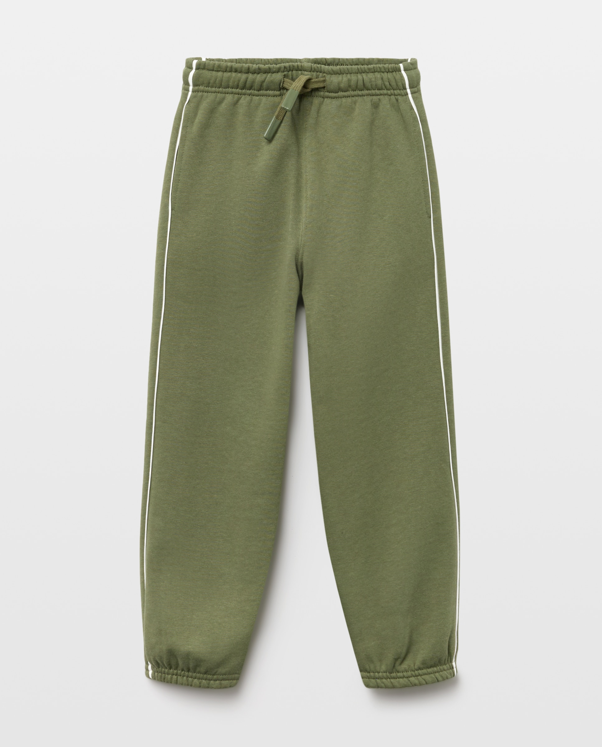 Pantalón felpa tipo jogger con piping de niño - Kids El Corte Inglés - Azul marino Azul marino-4