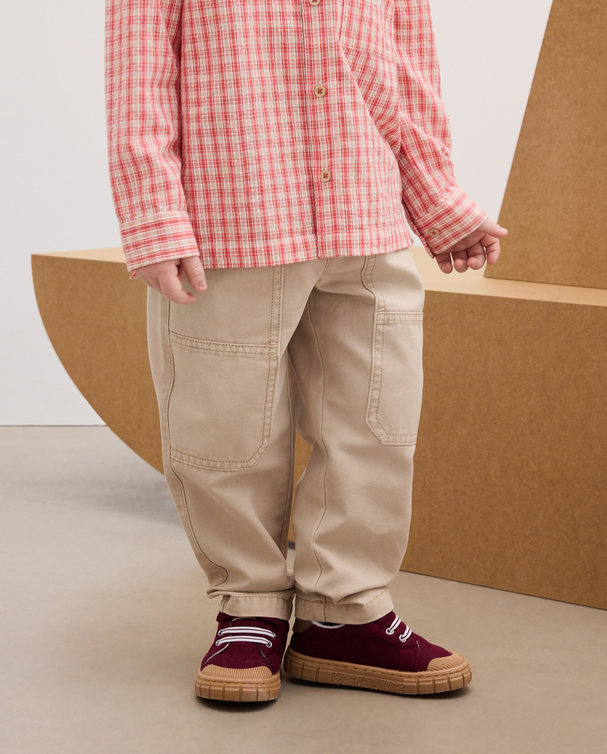 Pantalón algodón de niño - Kids El Corte Inglés - Beige Beige-2