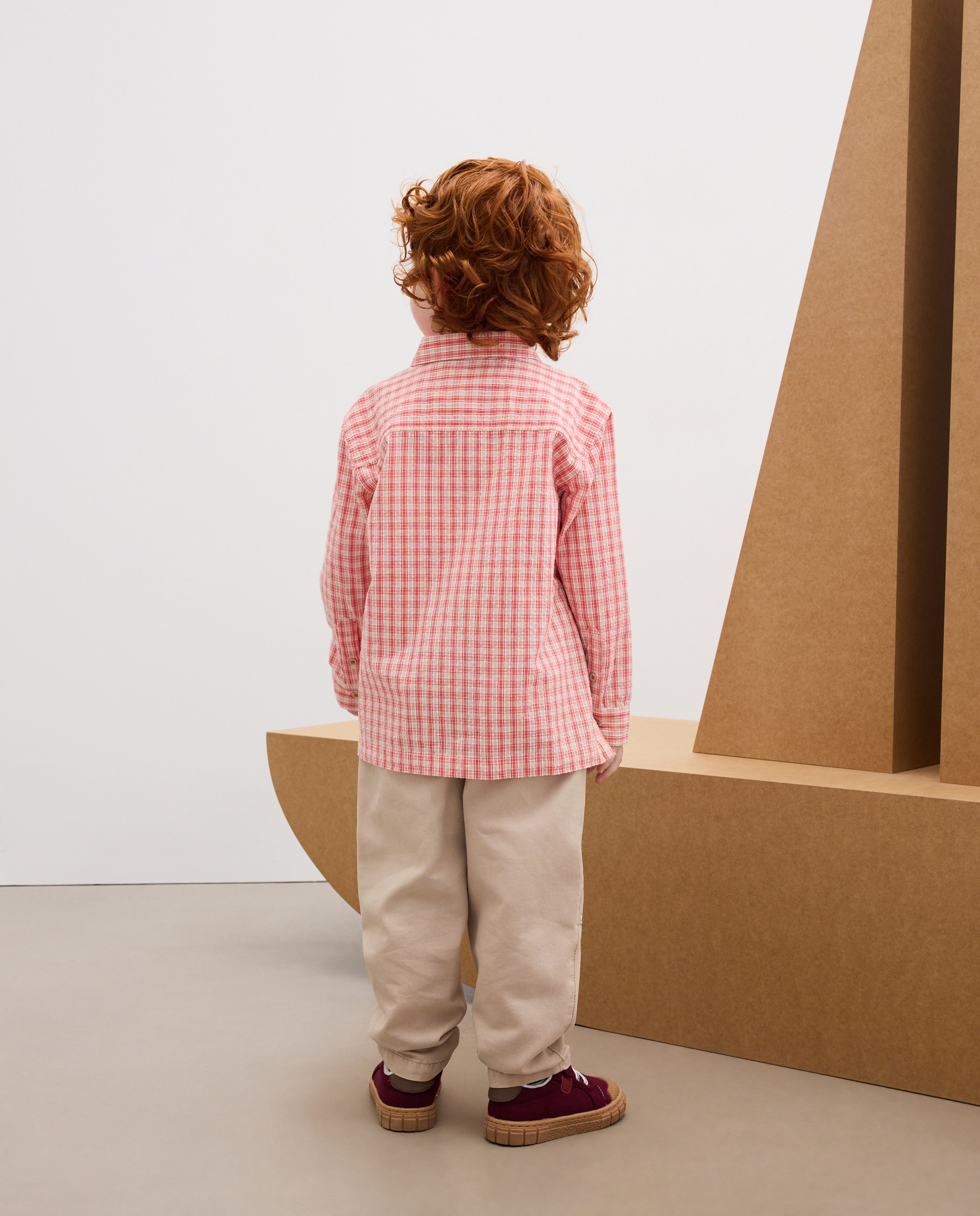 Pantalón algodón de niño - Kids El Corte Inglés - Beige Beige-3