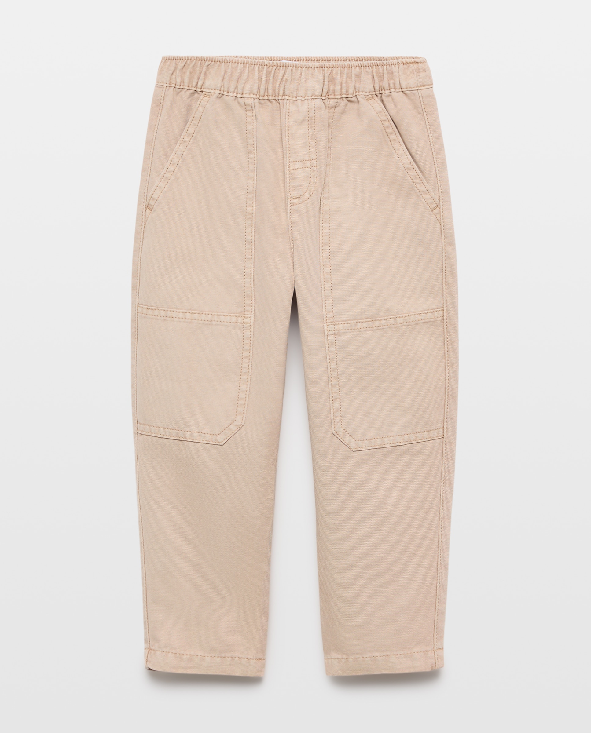 Pantalón algodón de niño - Kids El Corte Inglés - Beige Beige-4