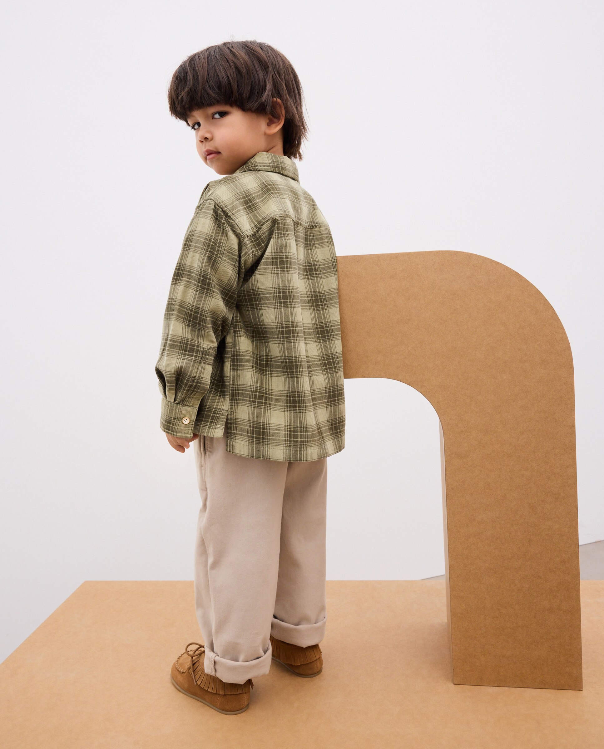 Pantalón liso tipo chino de niño - Kids El Corte Inglés - 730 Camel 730 Camel-3