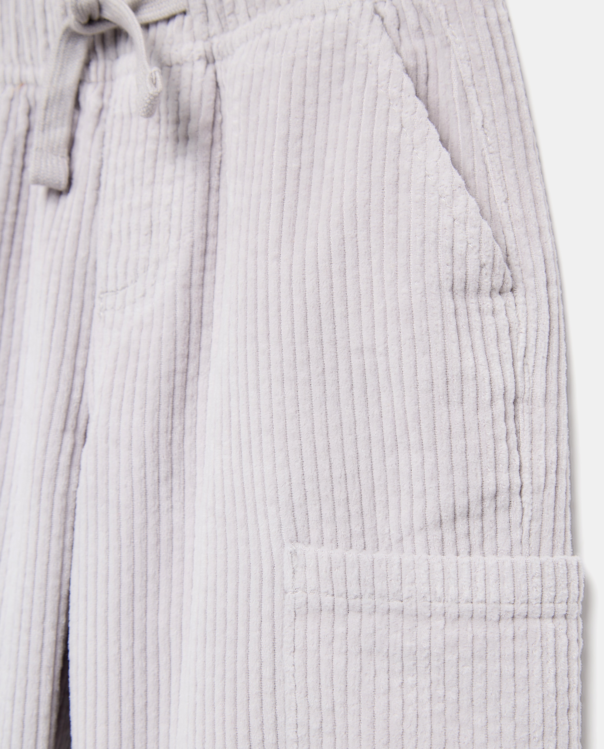 Pantalón de pana gruesa seersucker de niño - Kids El Corte Inglés - 820 Gris medio 820 Gris medio-2