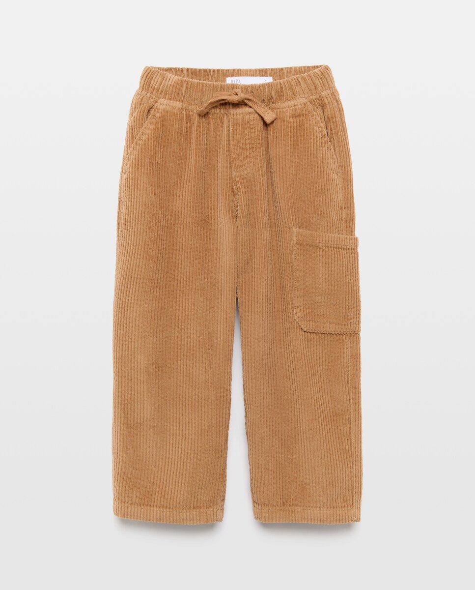 Imagen 0 de Pantalón de pana gruesa seersucker de niño 400 Azul