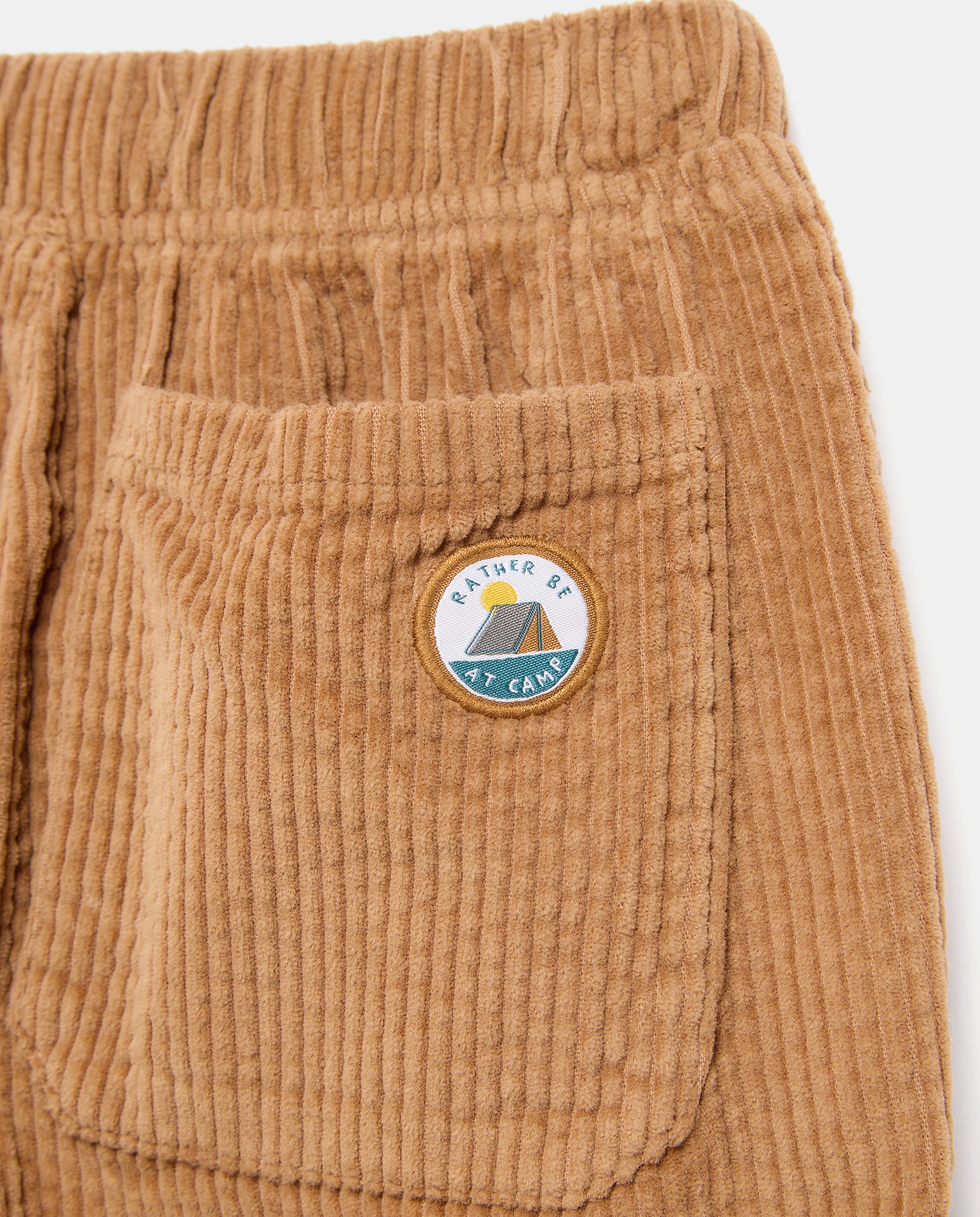 Pantalón de pana gruesa seersucker de niño - Kids El Corte Inglés - Marrón Marrón-2