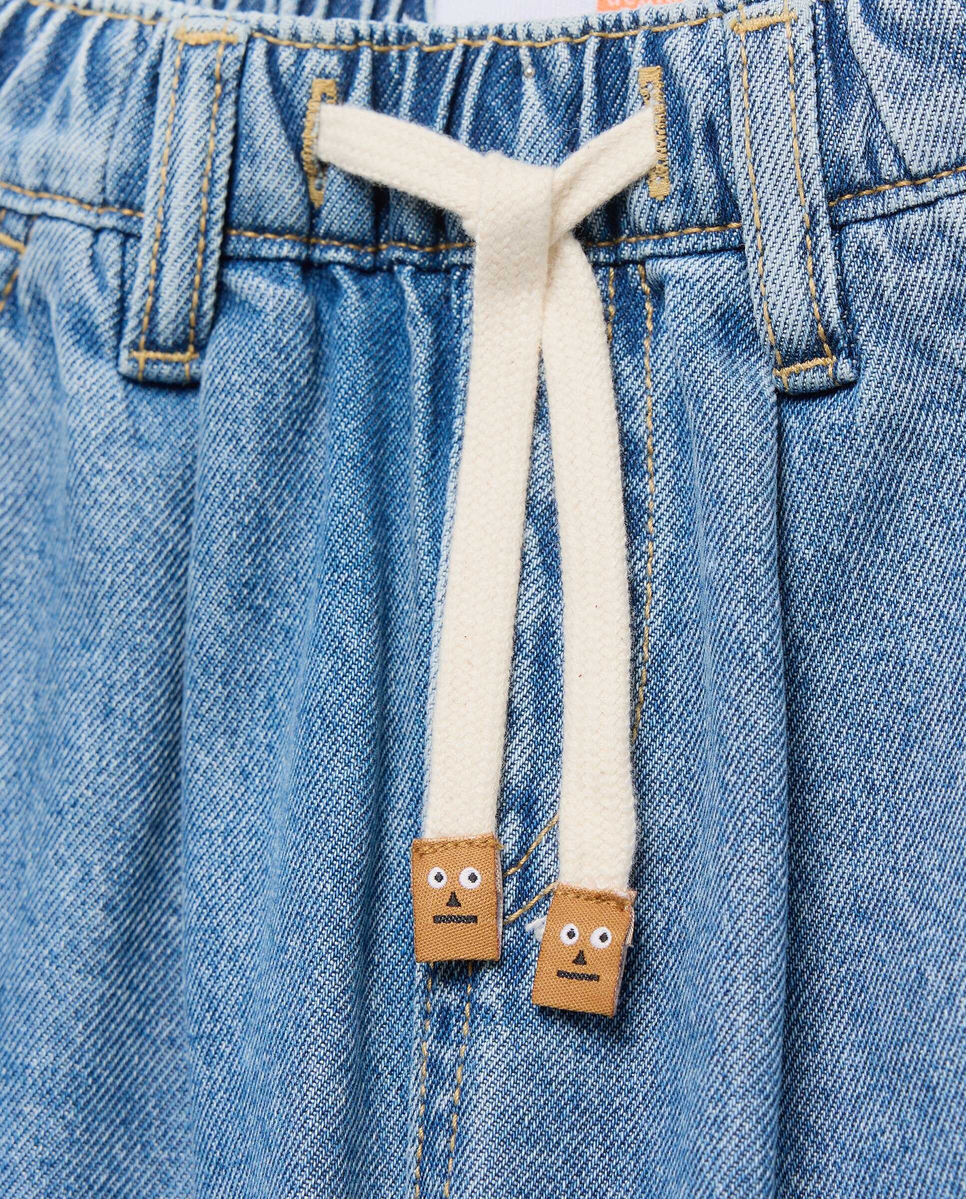 Pantalón vaquero Barrel de niño - Kids El Corte Inglés - Azul pálido Azul pálido-5