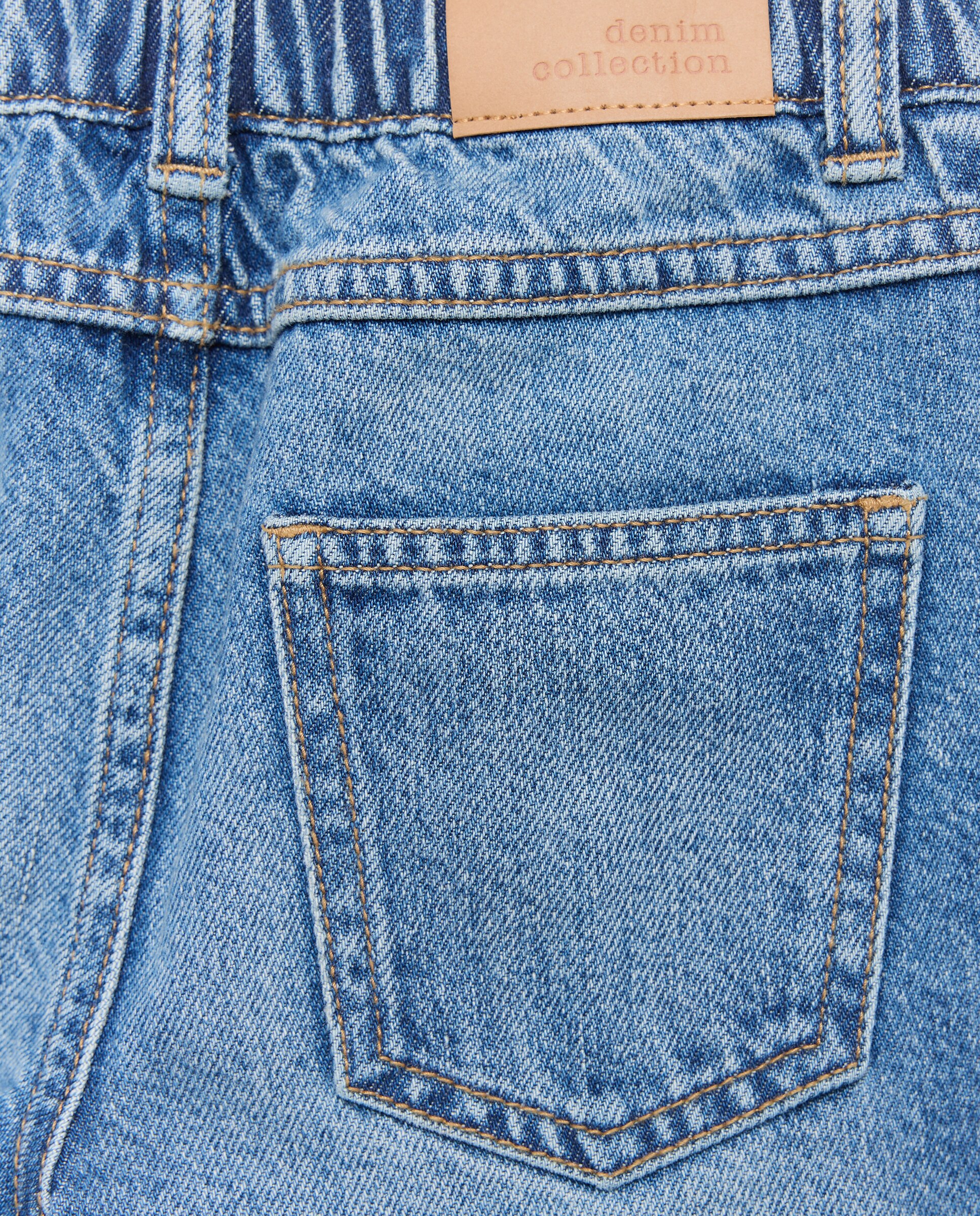 Pantalón de niño denim tipo baggy liso - Kids El Corte Inglés - Azul pálido Azul pálido-5