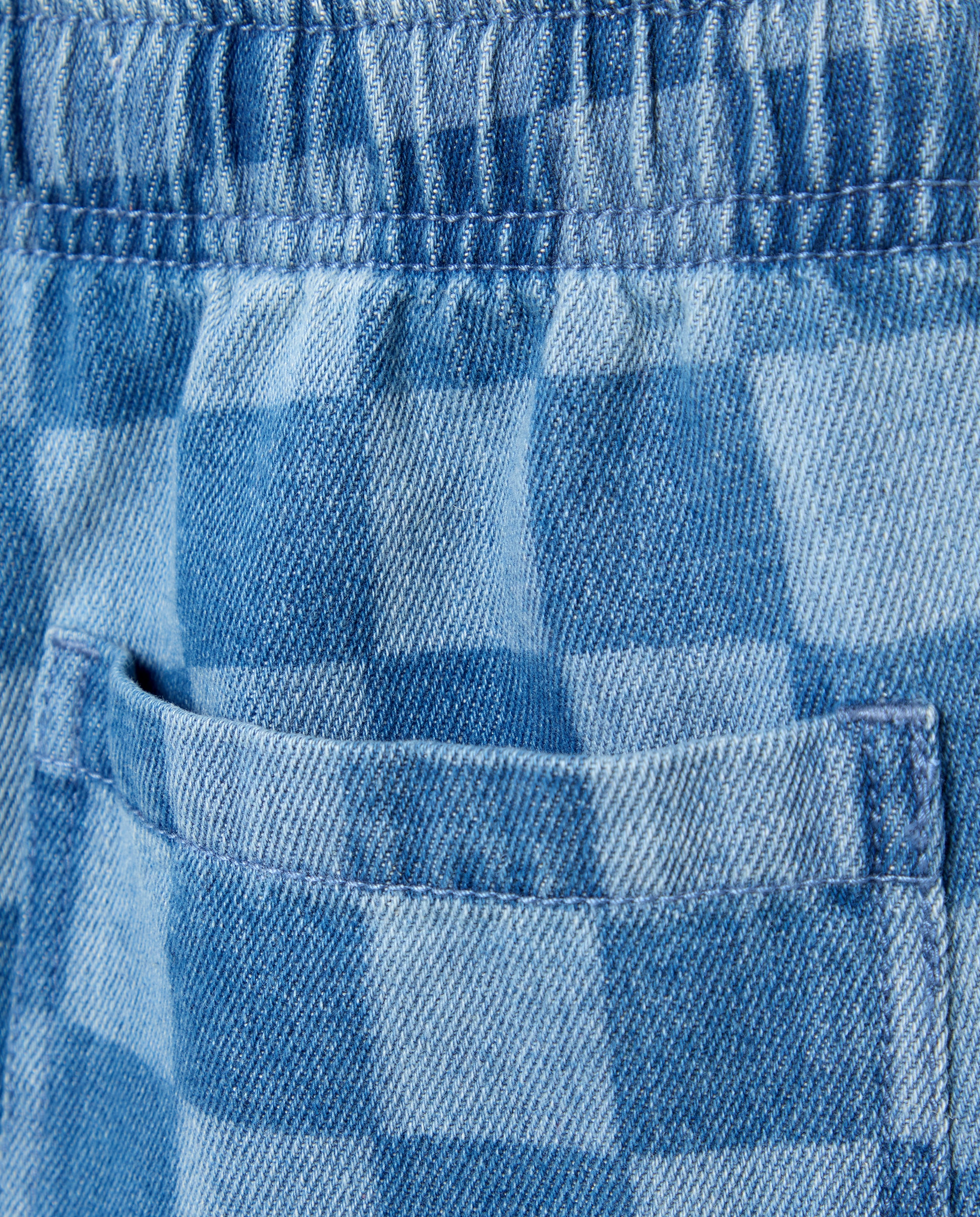 Imagen 2 de Pantalón de niño denim damero - Kids El Corte Inglés - Azul Azul