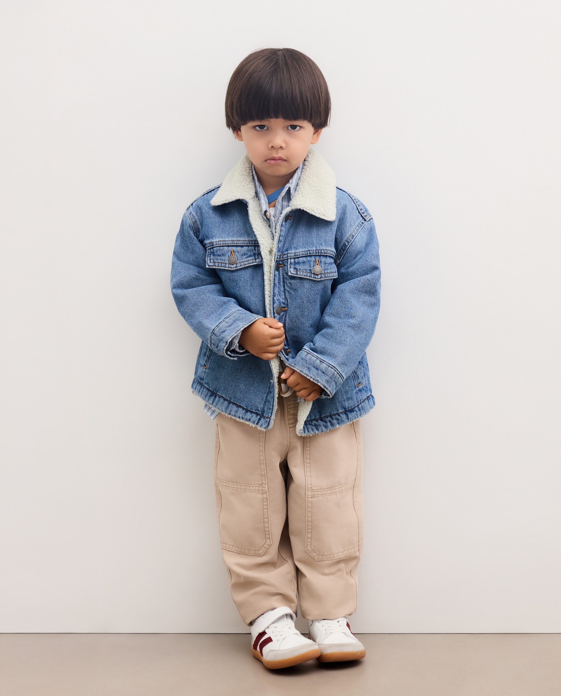 Cazadora denim forrada de niño - Kids El Corte Inglés - Azul pálido Azul pálido-1