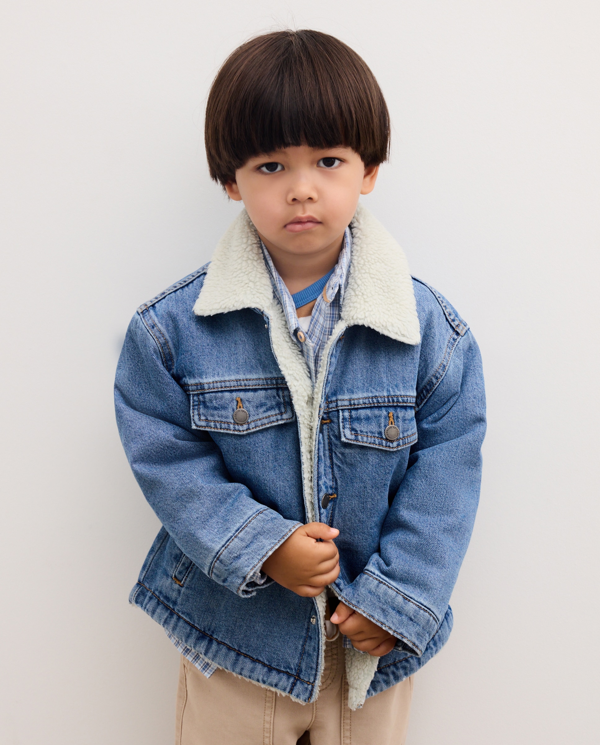 Cazadora denim forrada de niño - Kids El Corte Inglés - Azul pálido Azul pálido-2
