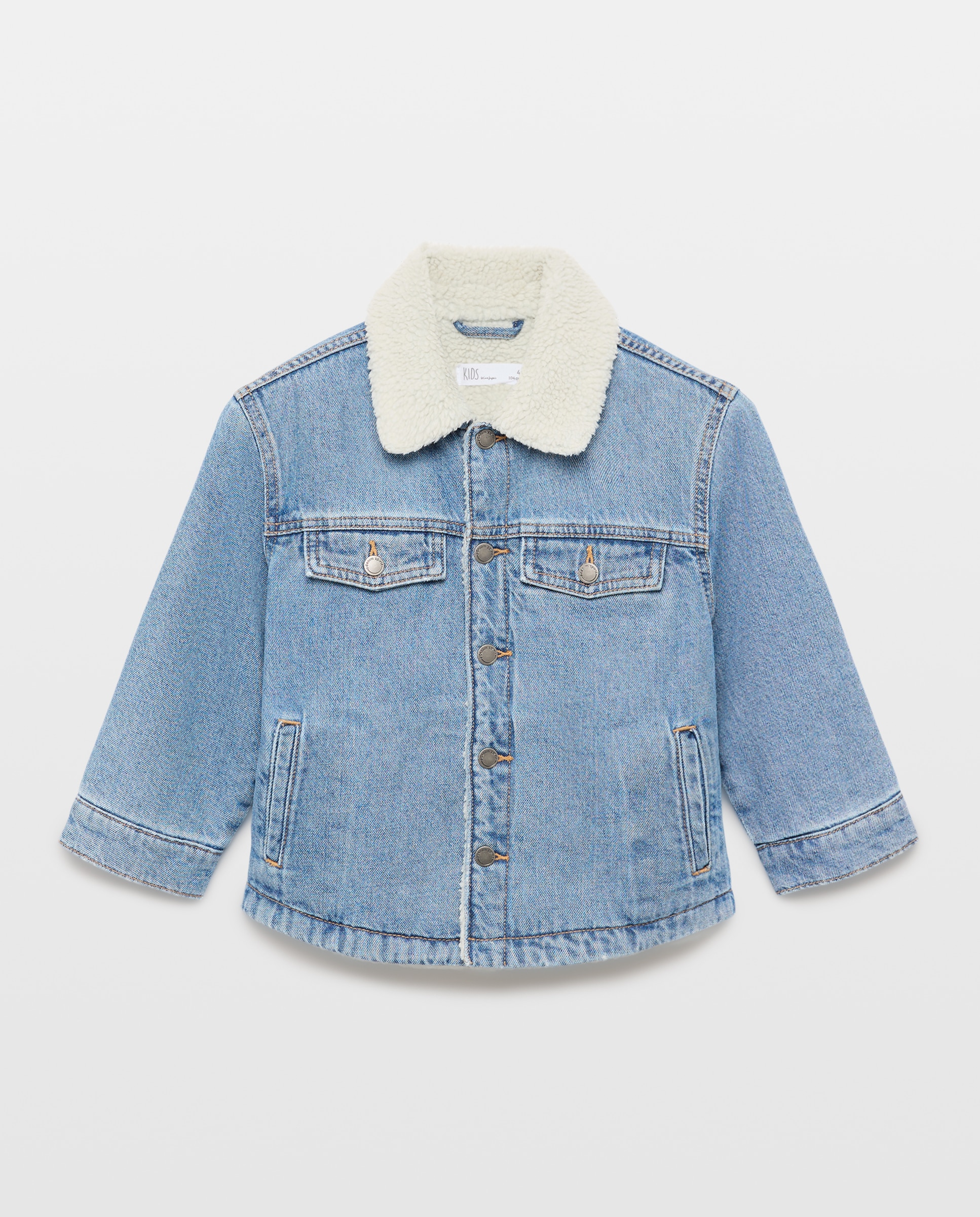 Cazadora denim forrada de niño - Kids El Corte Inglés - Azul pálido Azul pálido-4