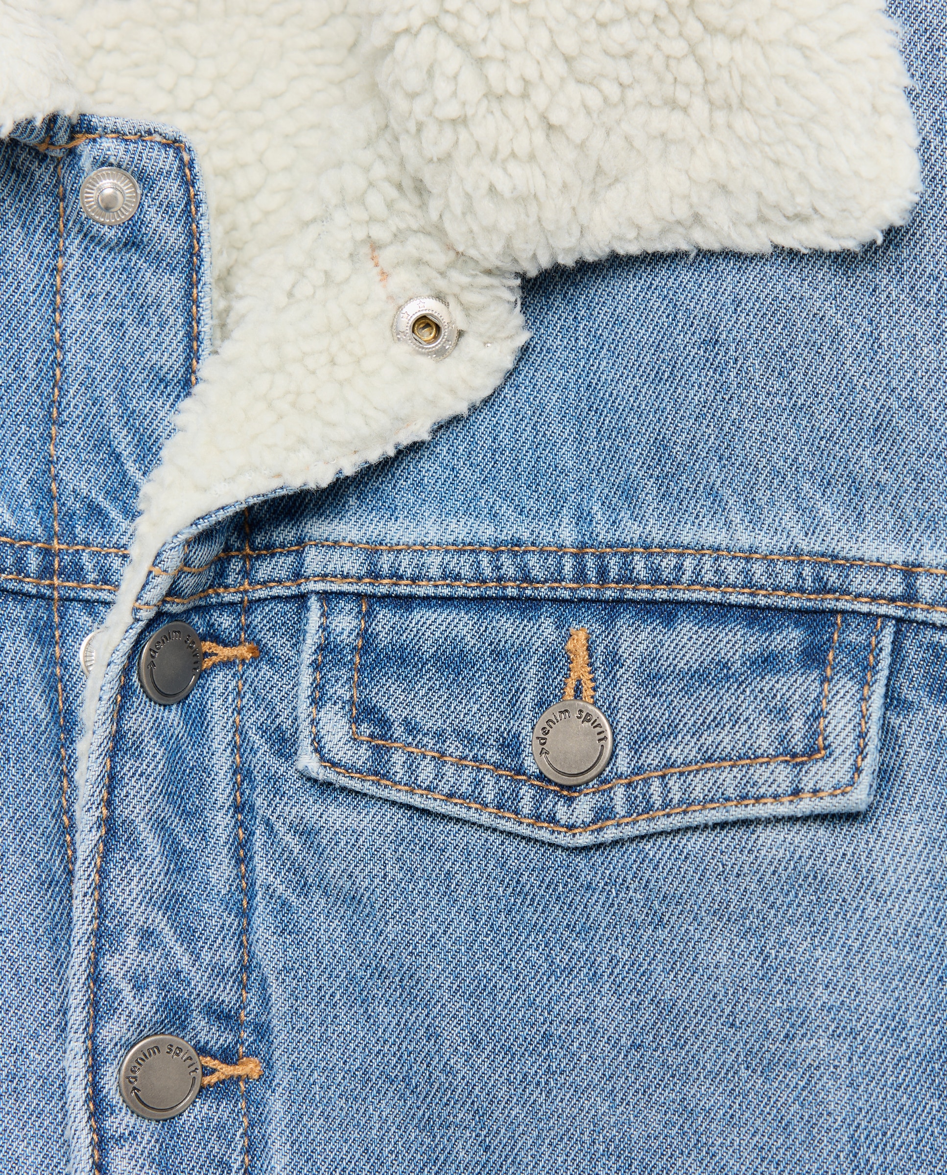 Cazadora denim forrada de niño - Kids El Corte Inglés - Azul pálido Azul pálido-5