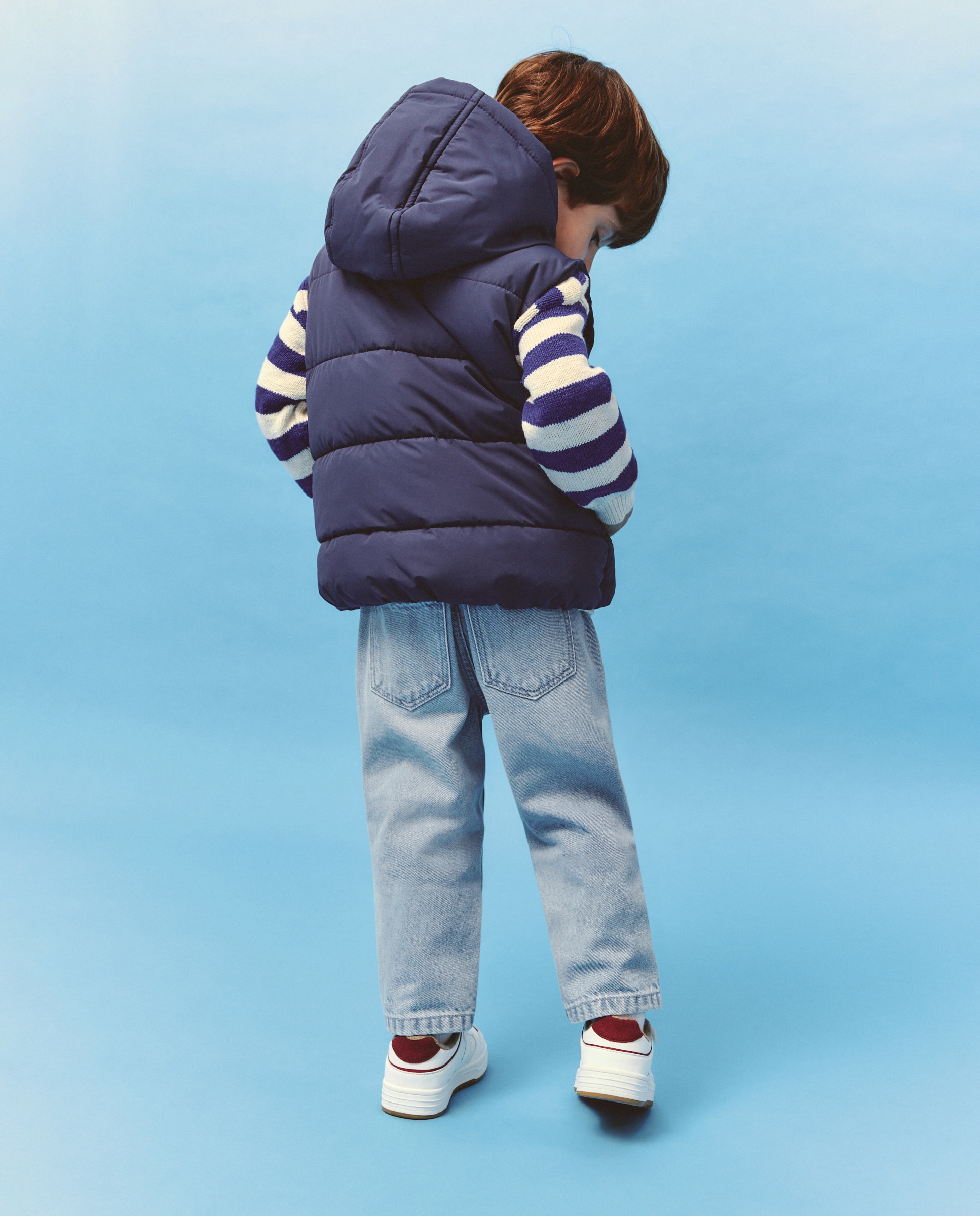 Chaleco acolchado liso de niño - Kids El Corte Inglés - 850 Piedra Azul tinta-4