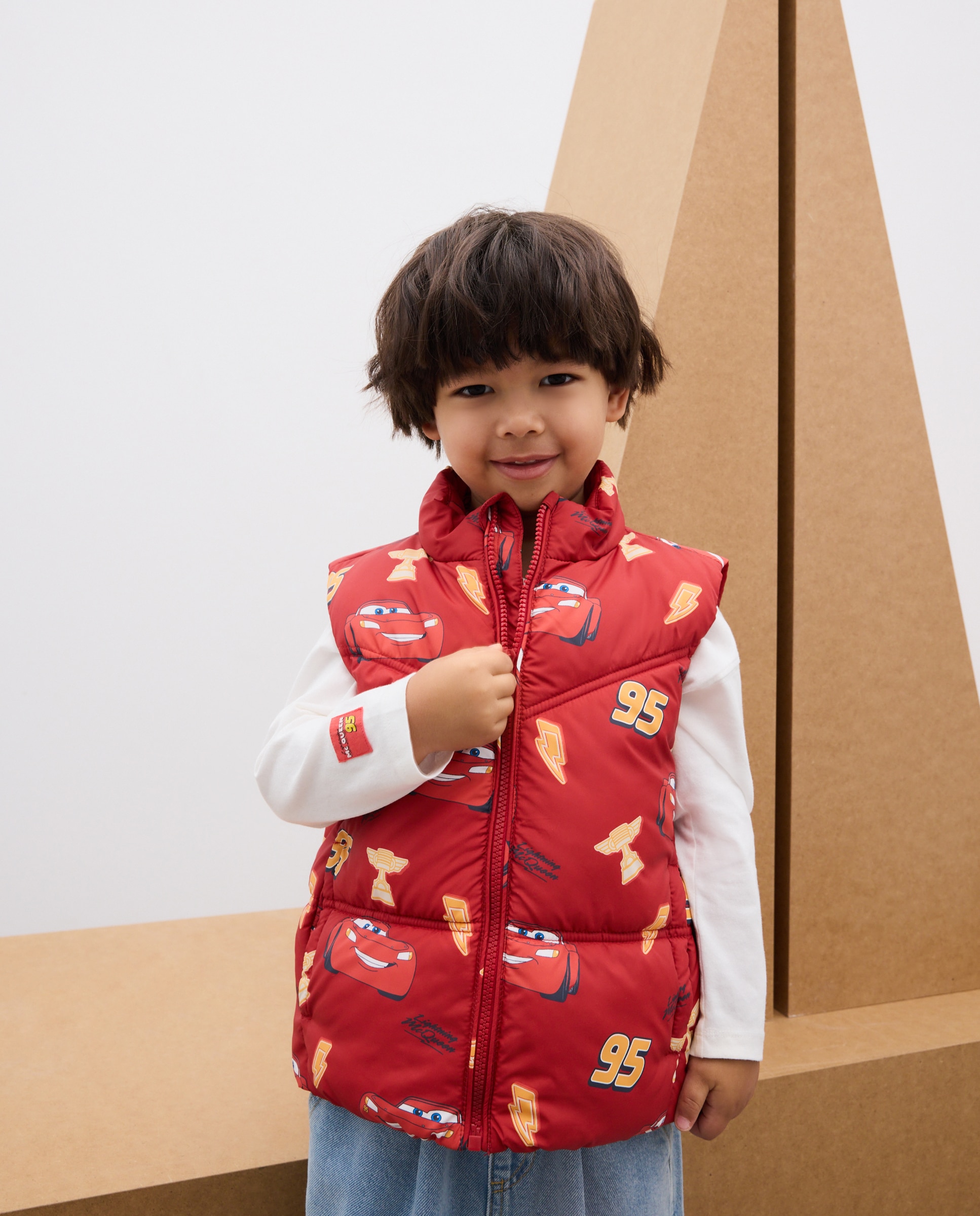 Chaleco de niño all over print fantasía CARS - Kids El Corte Inglés - Rojo Rojo-2