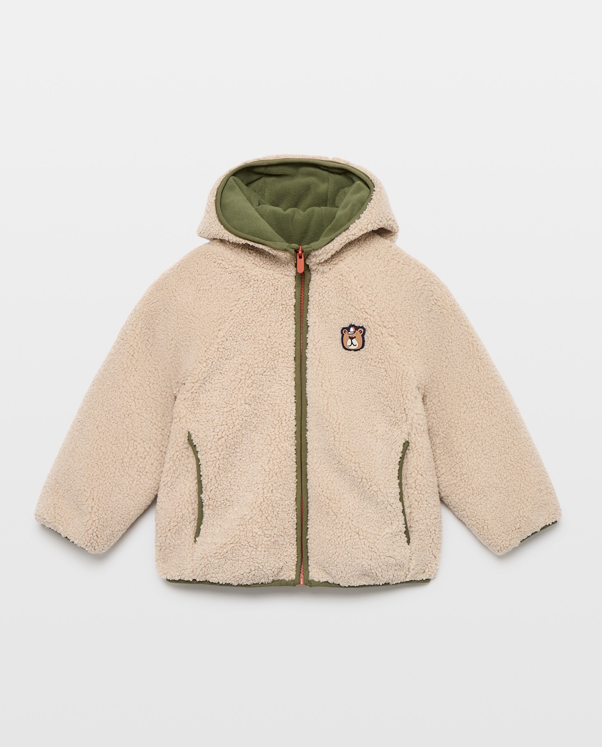 Cazadora borrego lisa de niño - Kids El Corte Inglés - 850 Piedra 850 Piedra-4