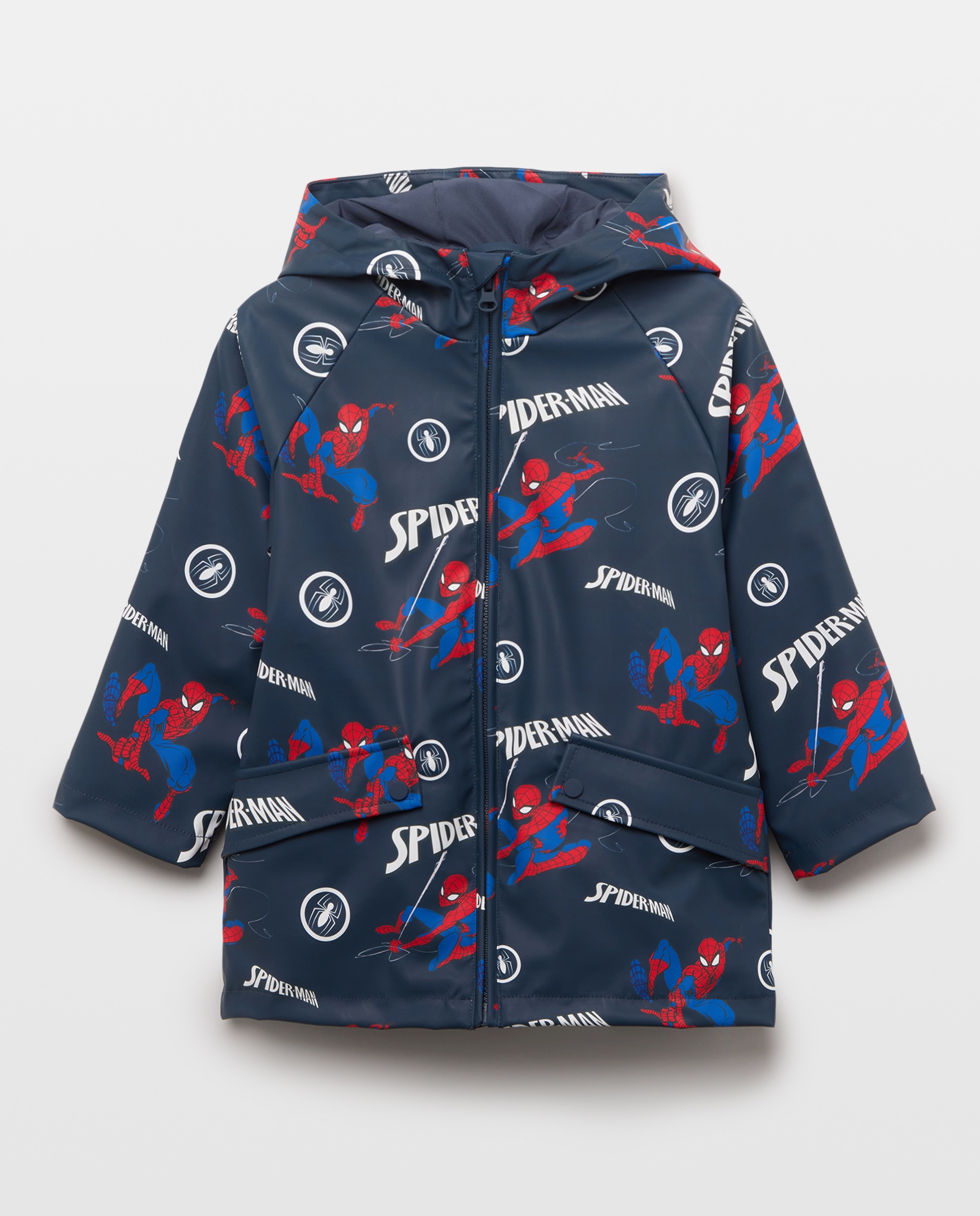 Imagen 5 de Parka engomada licencia Spiderman de niño - Kids El Corte Inglés - Azul marino Azul marino