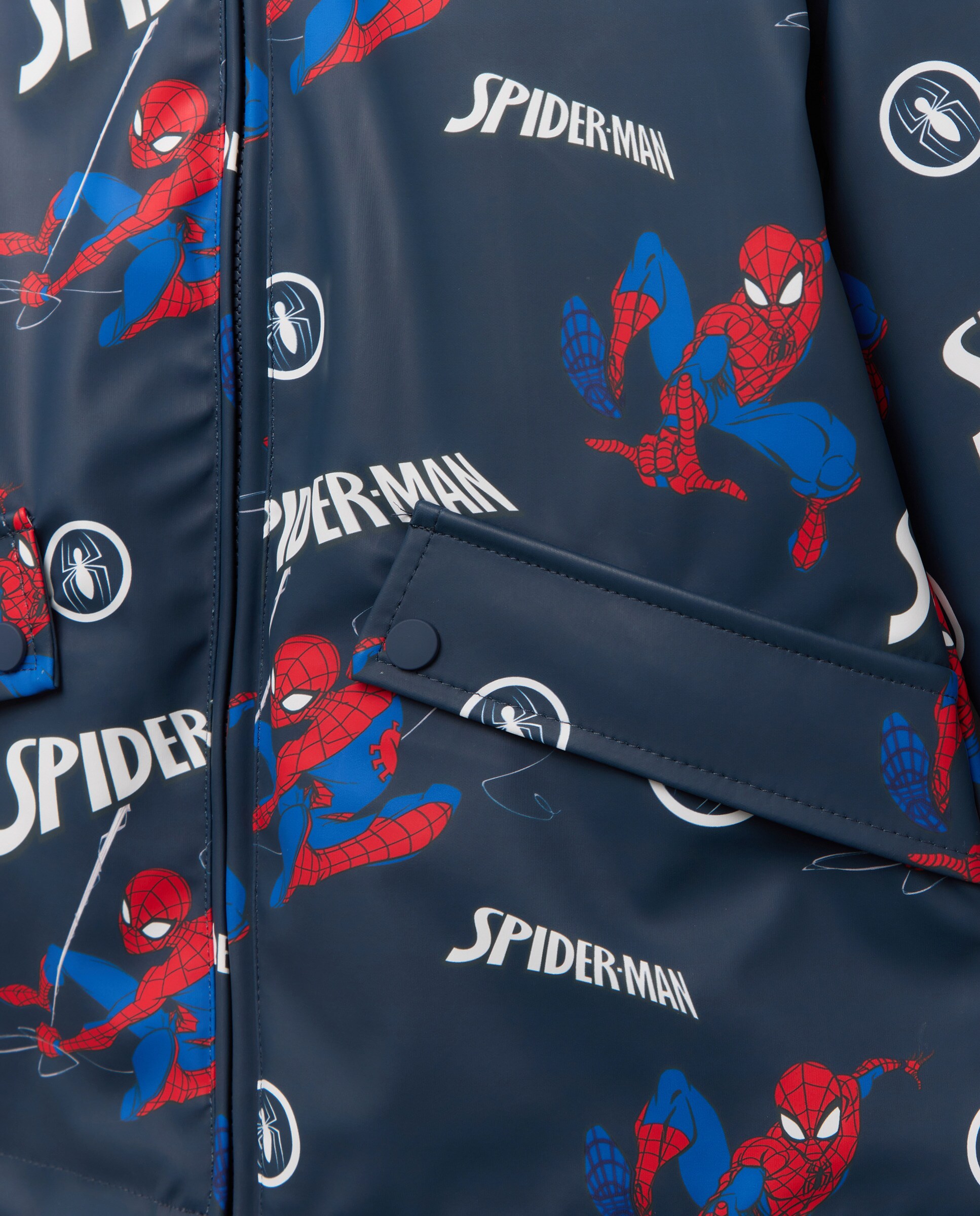 Imagen 6 de Parka engomada licencia Spiderman de niño - Kids El Corte Inglés - Azul marino Azul marino