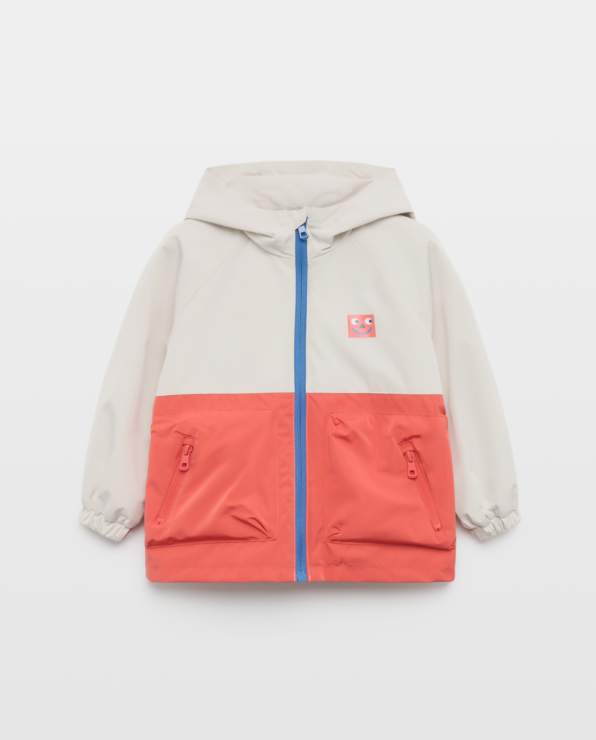 Parka Ligeira com Color Block Kids El Corte Inglés 600 Vermelho-4