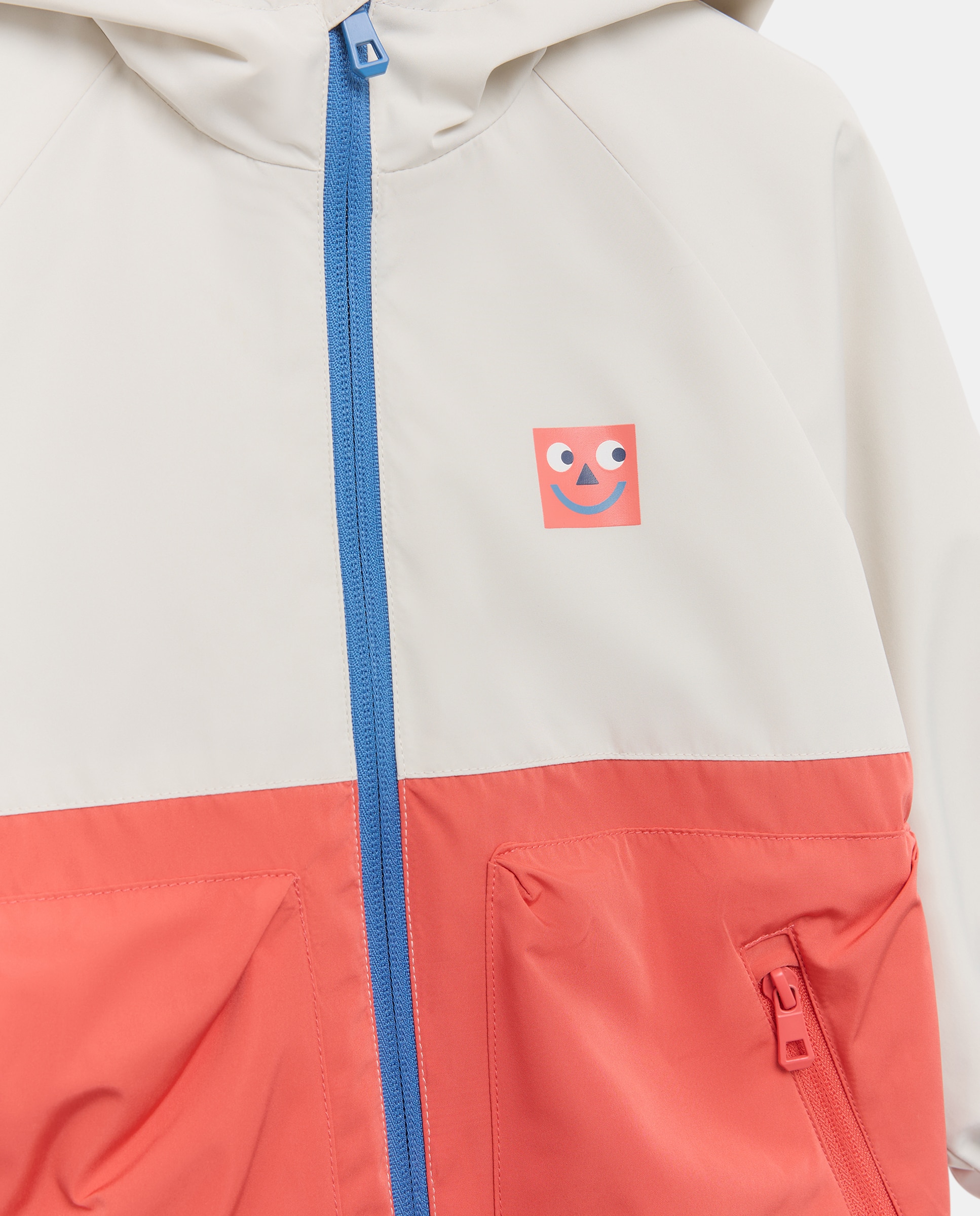 Parka Ligeira com Color Block Kids El Corte Inglés 600 Vermelho-5
