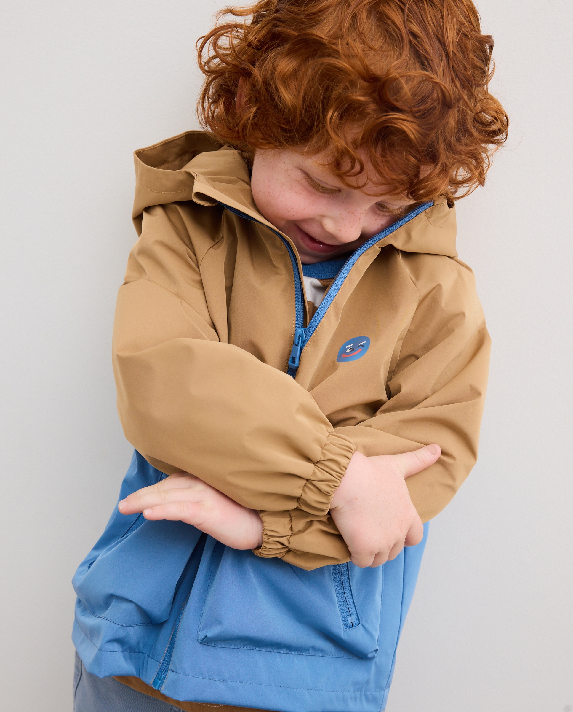 Parka ligera de niño color block - Kids El Corte Inglés - 400 Azul 400 Azul-3