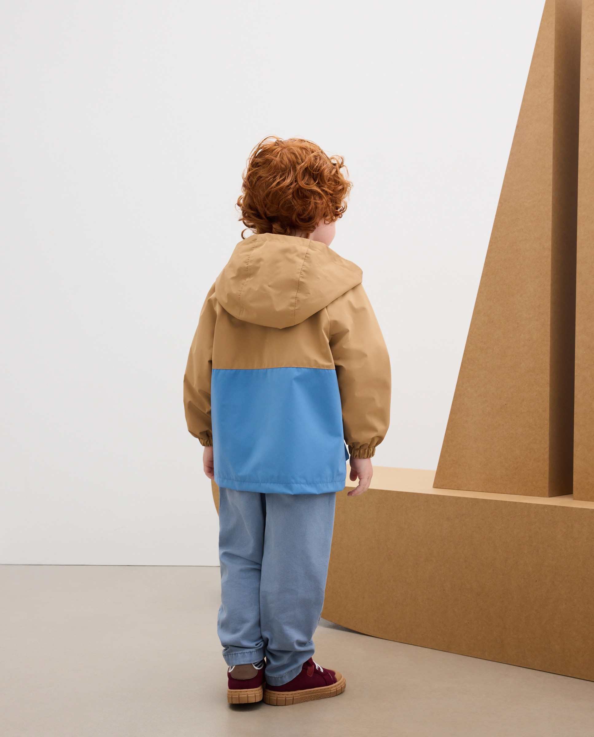 Parka ligera de niño color block - Kids El Corte Inglés - 400 Azul 400 Azul-4