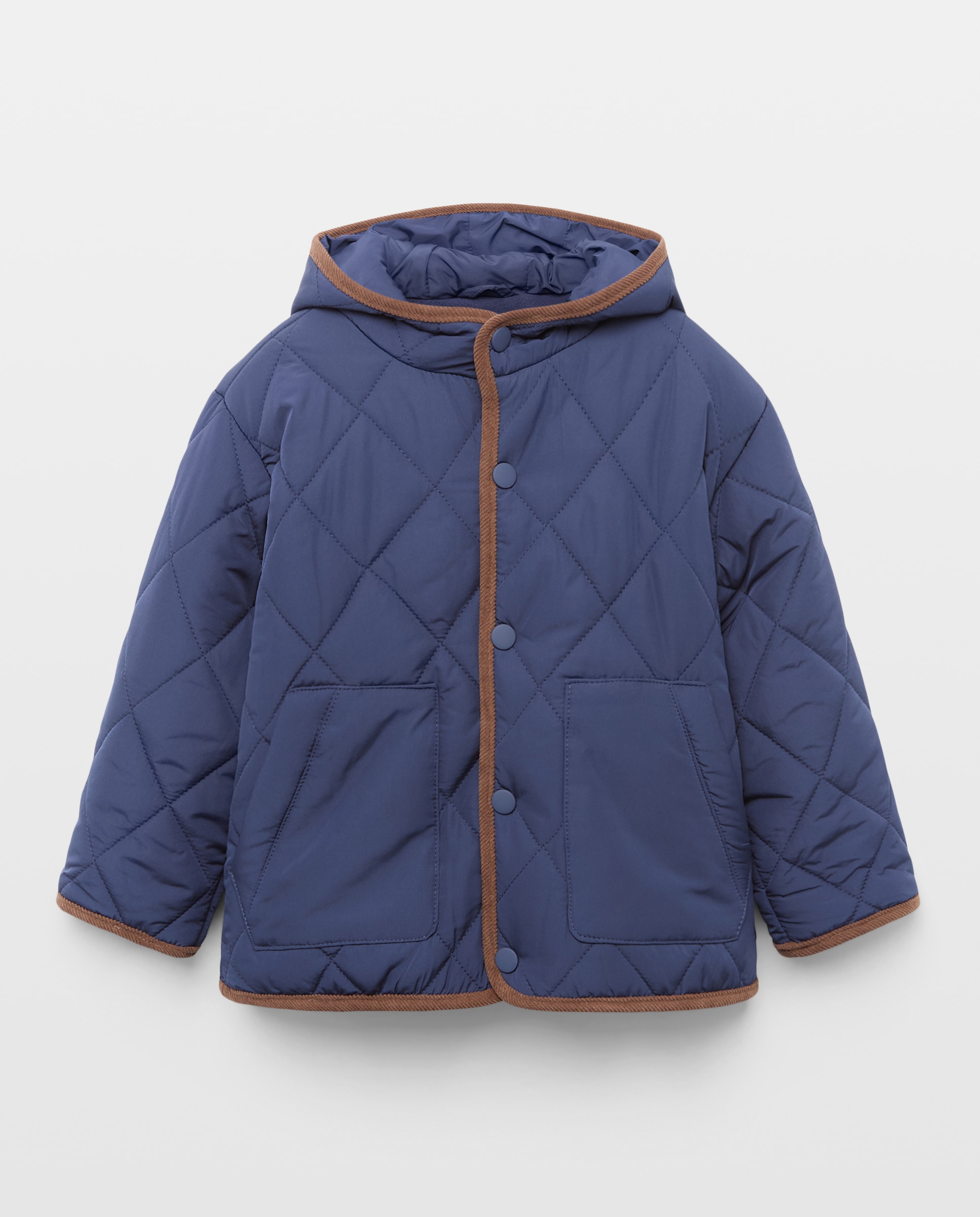 Parka de niño en color liso - Kids El Corte Inglés - Azul marino Azul marino-1