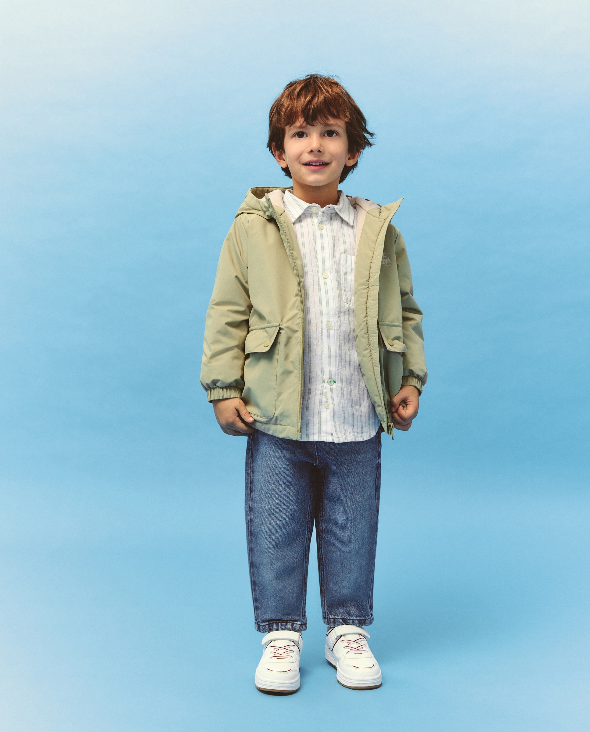 Parka acolchada ligera de niño - Kids El Corte Inglés - Verde Verde-1