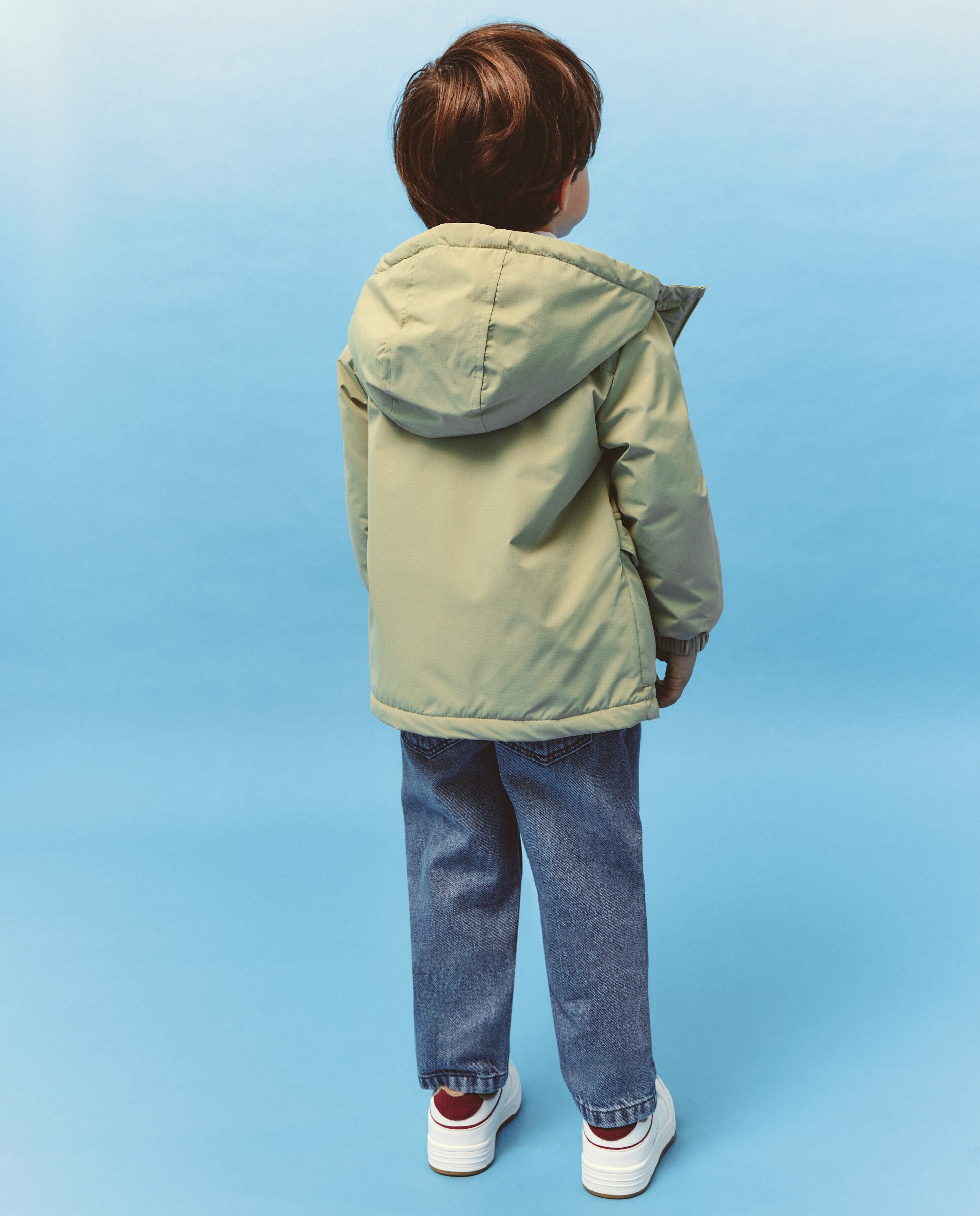 Parka acolchada ligera de niño - Kids El Corte Inglés - Verde Verde-3