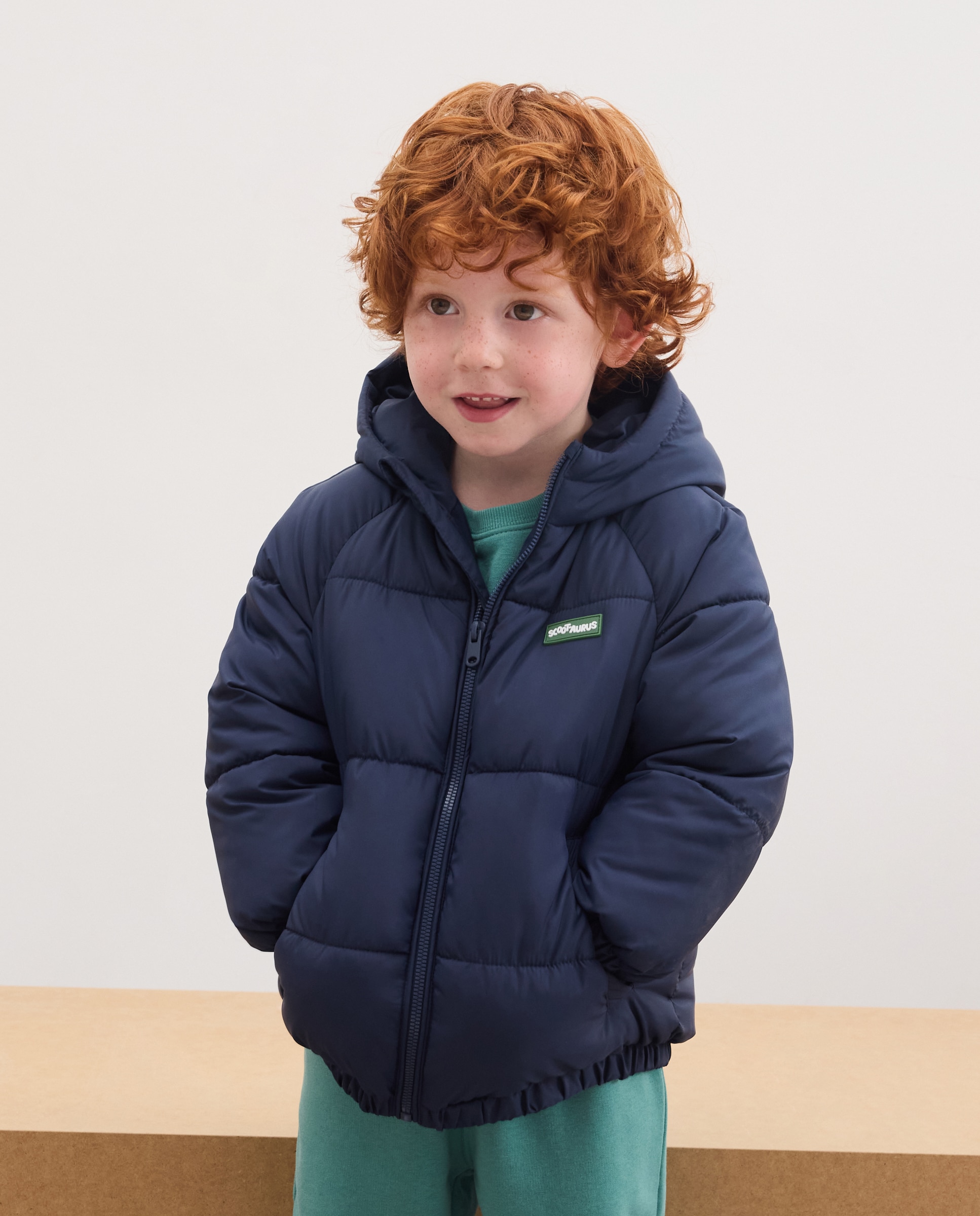 Parka básica lisa de niño - Kids El Corte Inglés - Azul marino Azul marino-1