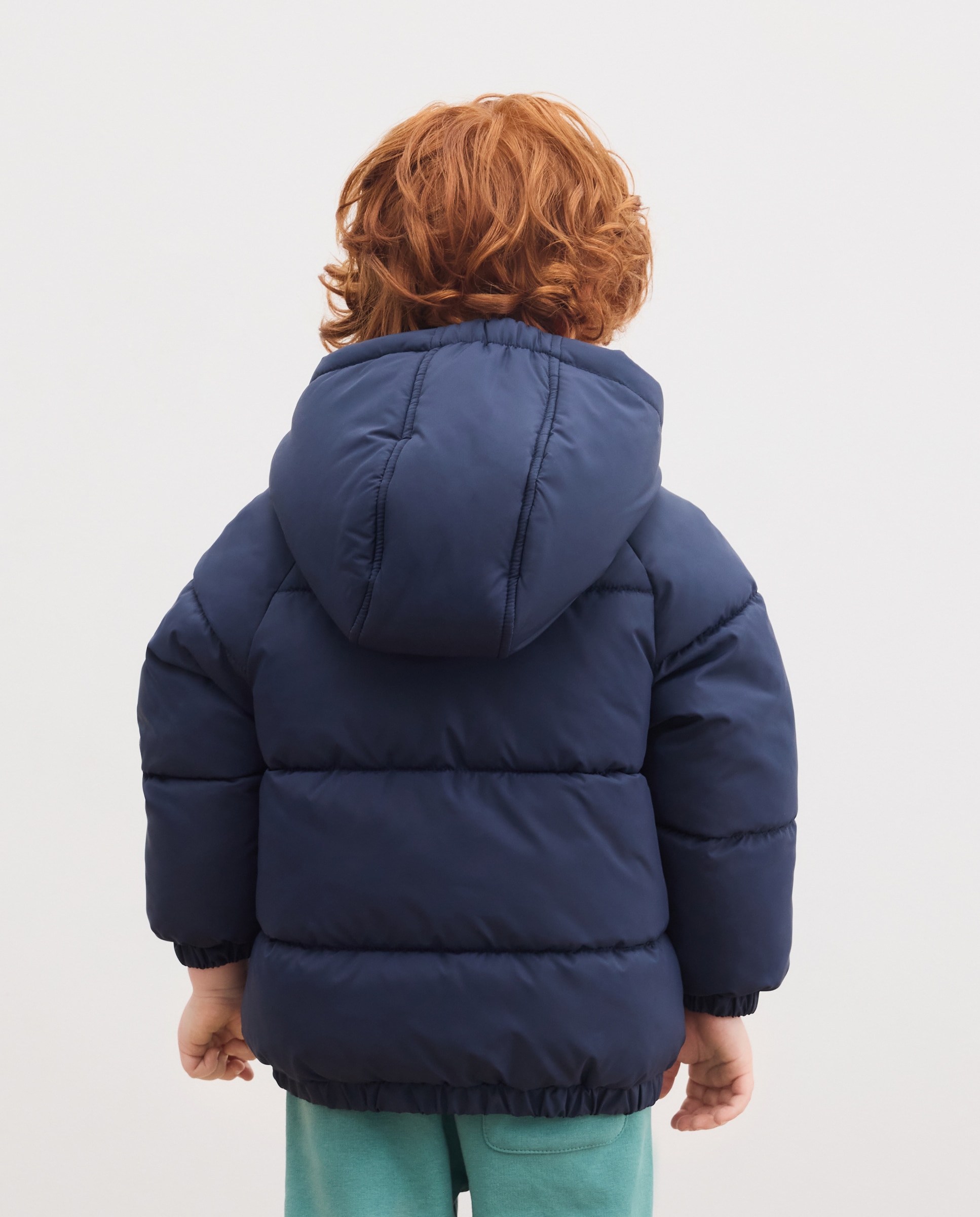 Parka básica lisa de niño - Kids El Corte Inglés - Azul marino Azul marino-3