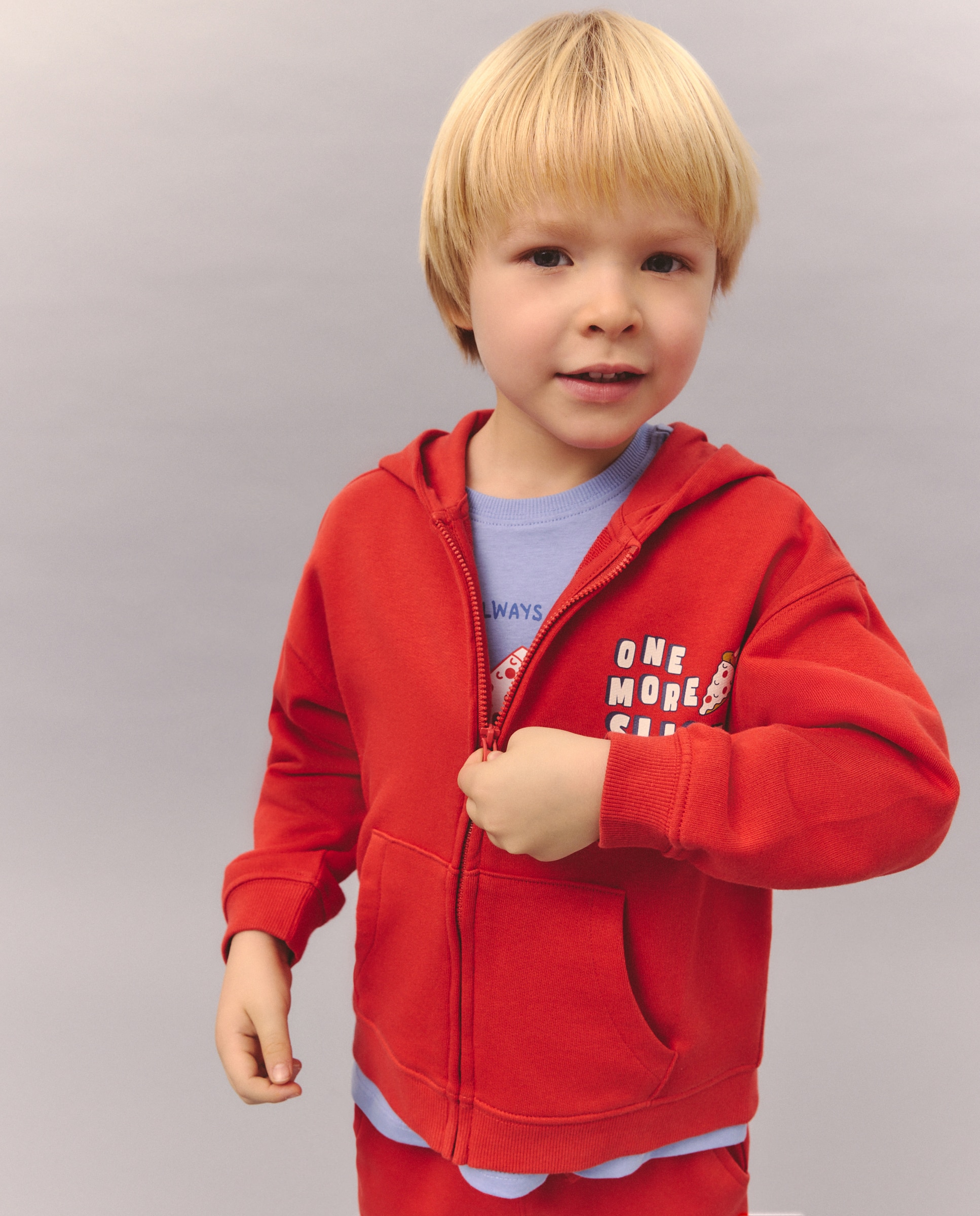 Imagem 0 de Sweatshirt Aberta com Capuz