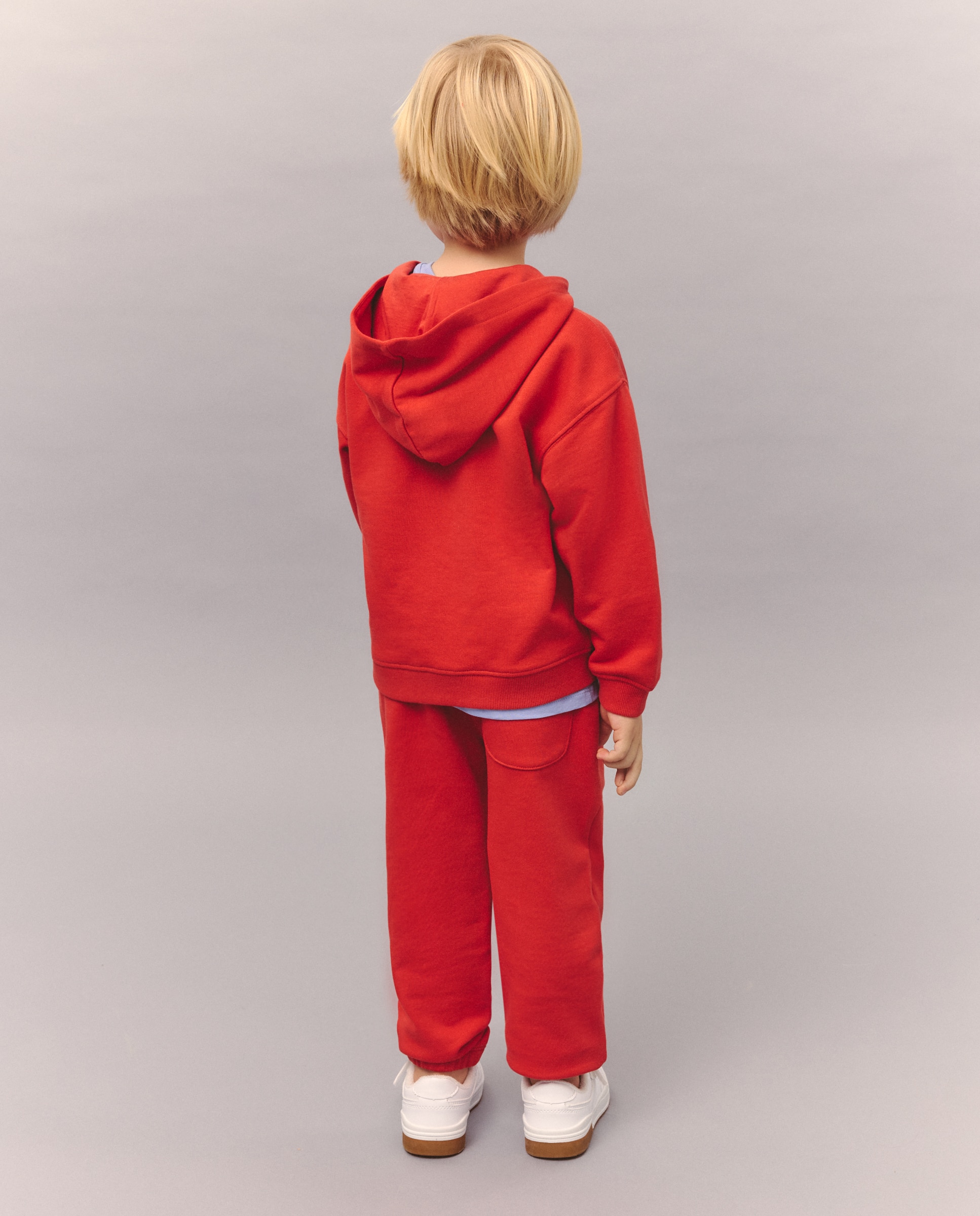 Sweatshirt Aberta com Capuz Kids El Corte Inglés Vermelho-3